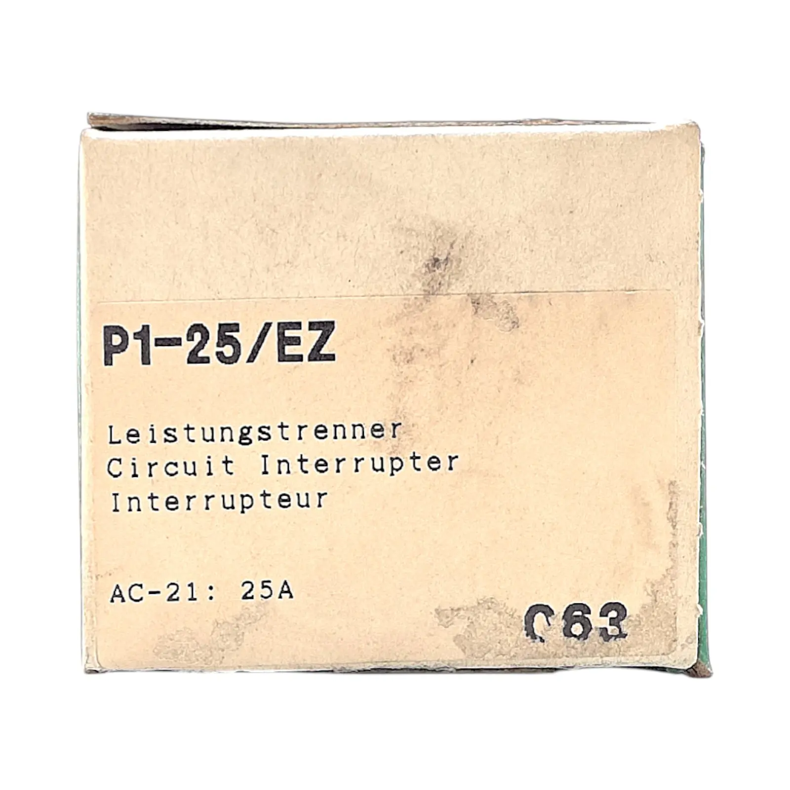 Produktfoto 1 von KLÖCKNER MOELLER P1-25/EZ