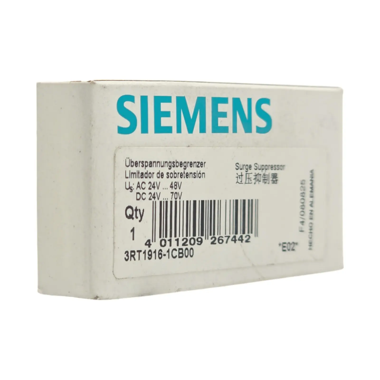 Produktfoto 1 von SIEMENS 3RT1916-1CB00