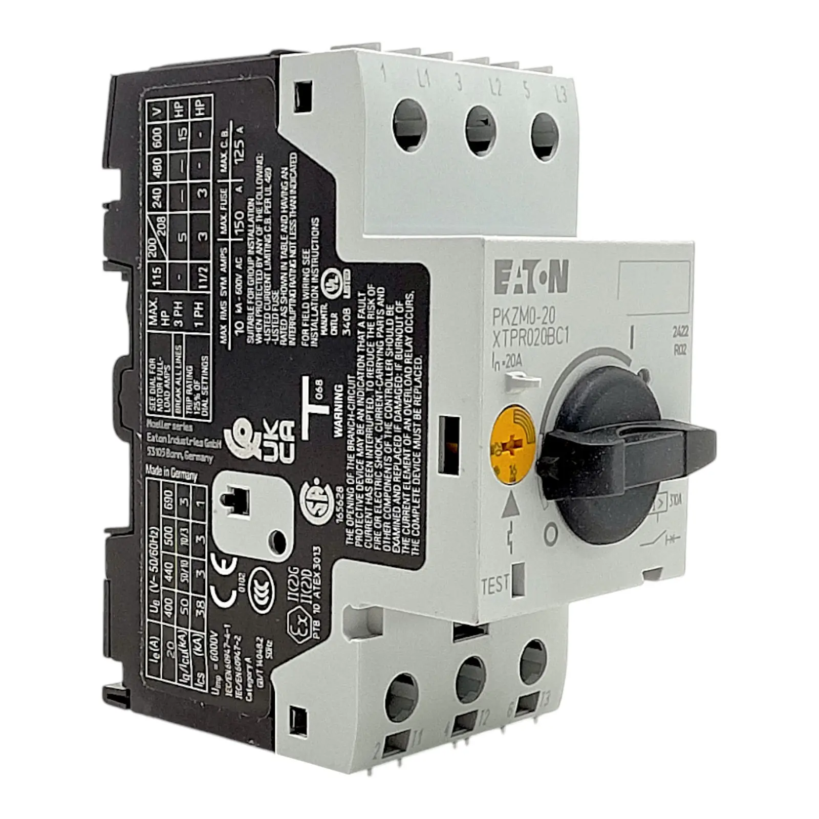 Produktfoto 1 von EATON PKZM0-20
