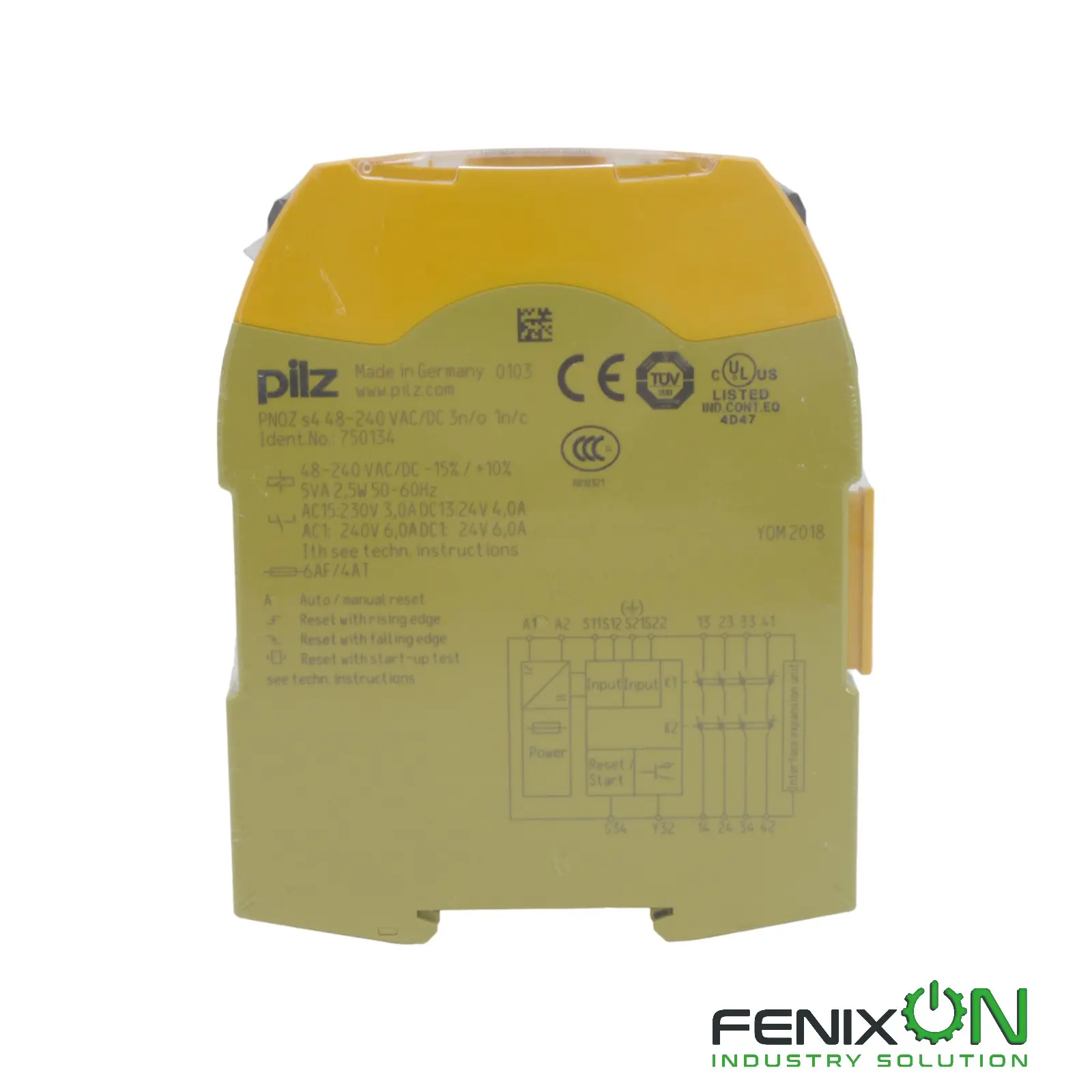 Produktfoto 1 von PILZ PN0Z-S4-48-240-VAC/DC-3N/O-1N/C