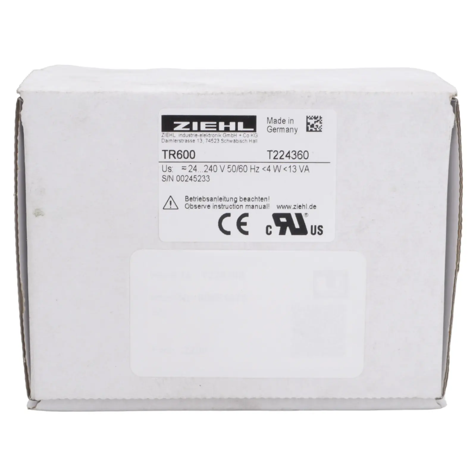 Produktfoto 1 von ZIEHL TR600