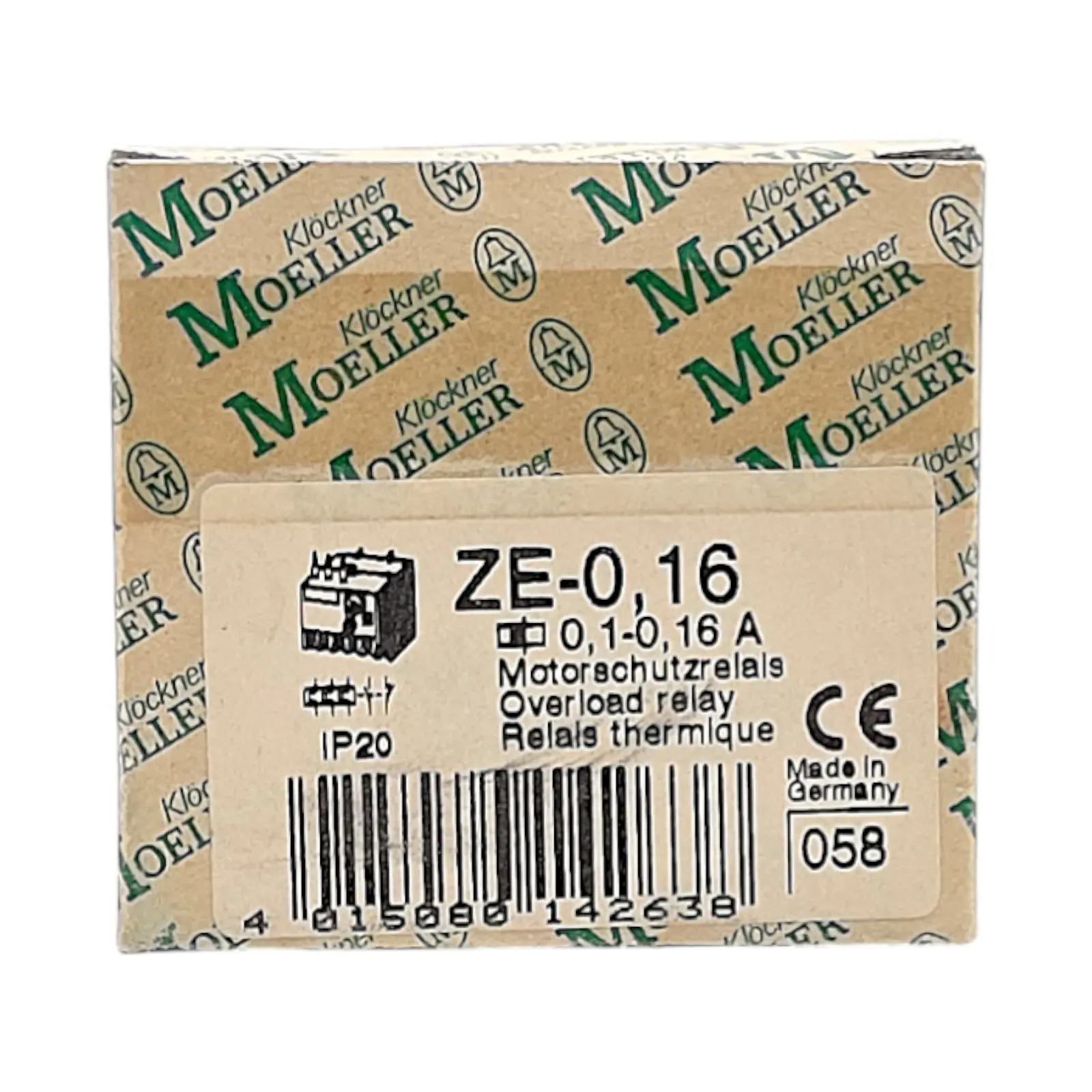 Produktfoto 1 von KLÖCKNER MOELLER ZE-0,16