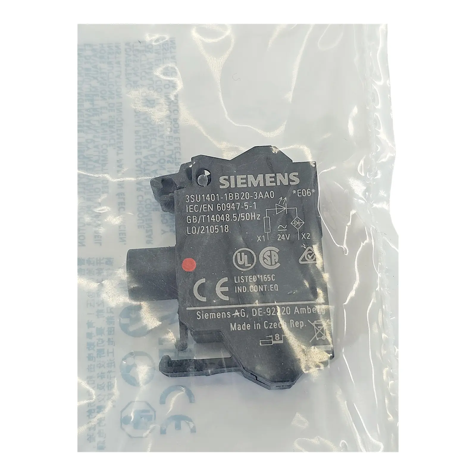 Produktfoto 1 von SIEMENS 3SU1401-1BB20-3AA0