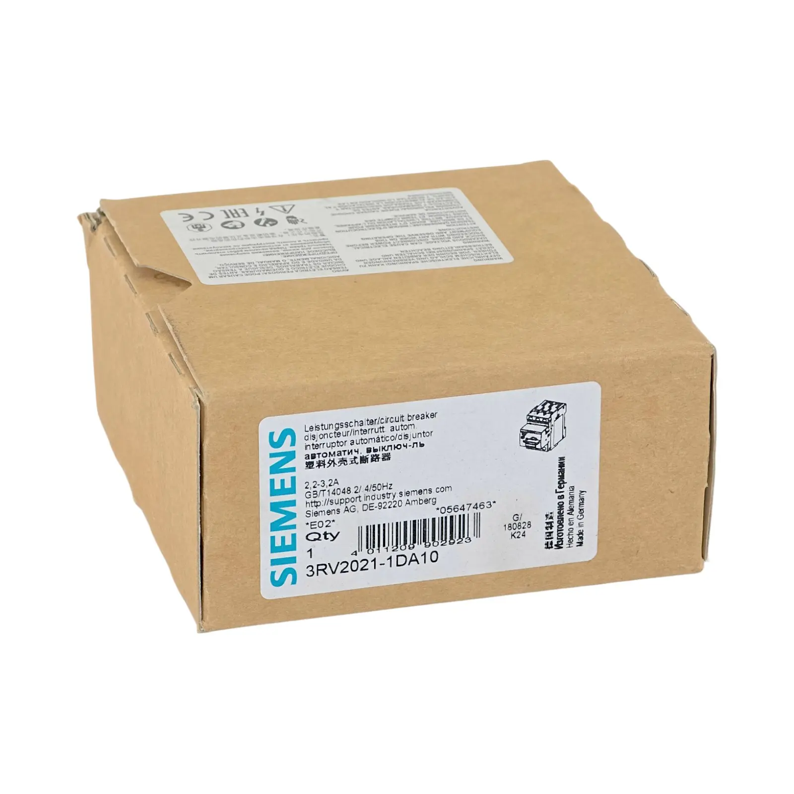 Produktfoto 1 von SIEMENS 3RV2021-1DA10