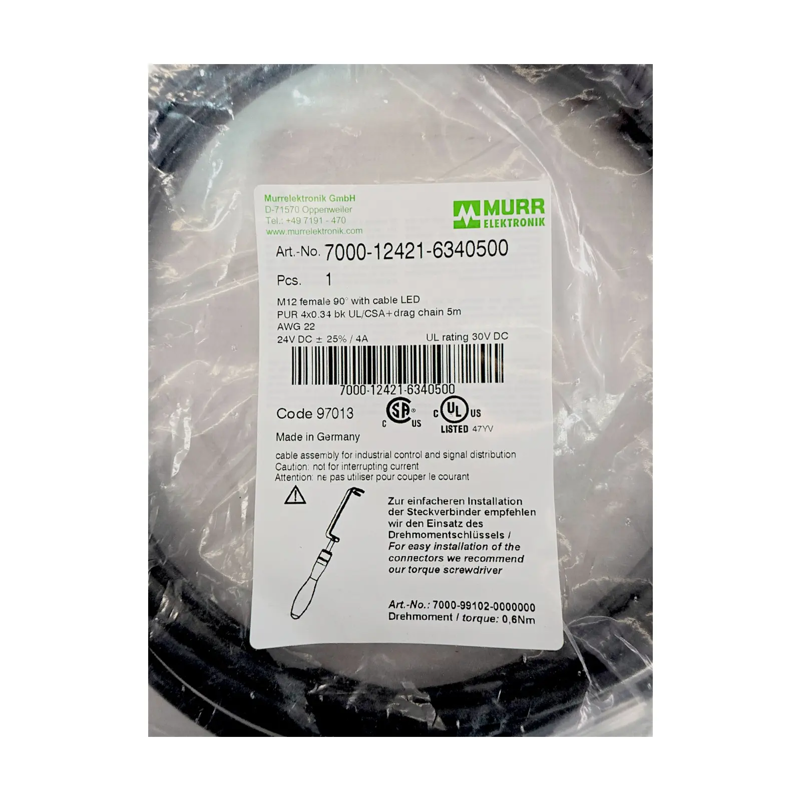 Produktfoto 1 von MURRELEKTRONIK 7000-12421-6340500