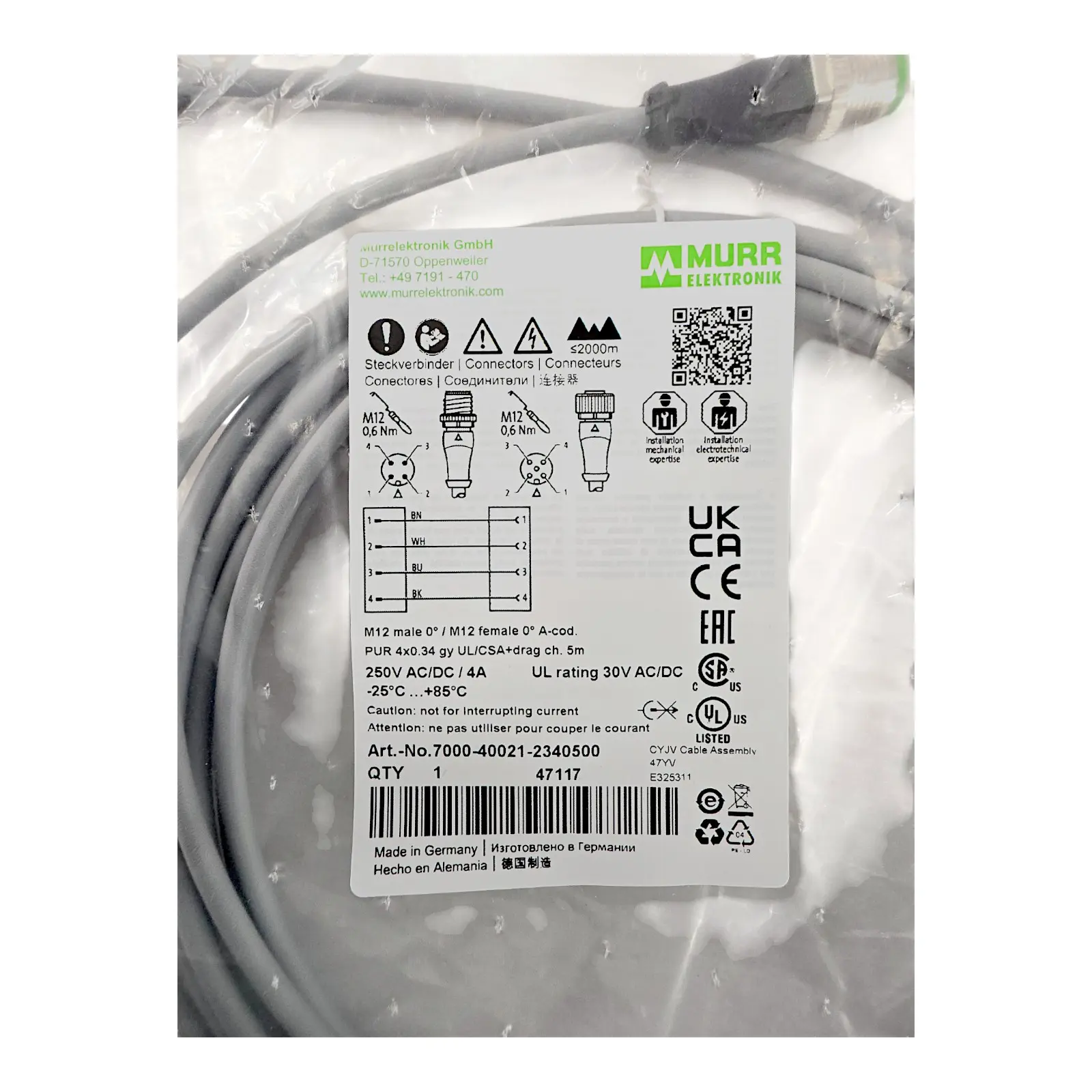 Produktfoto 1 von MURRELEKTRONIK 7000-40021-2340500