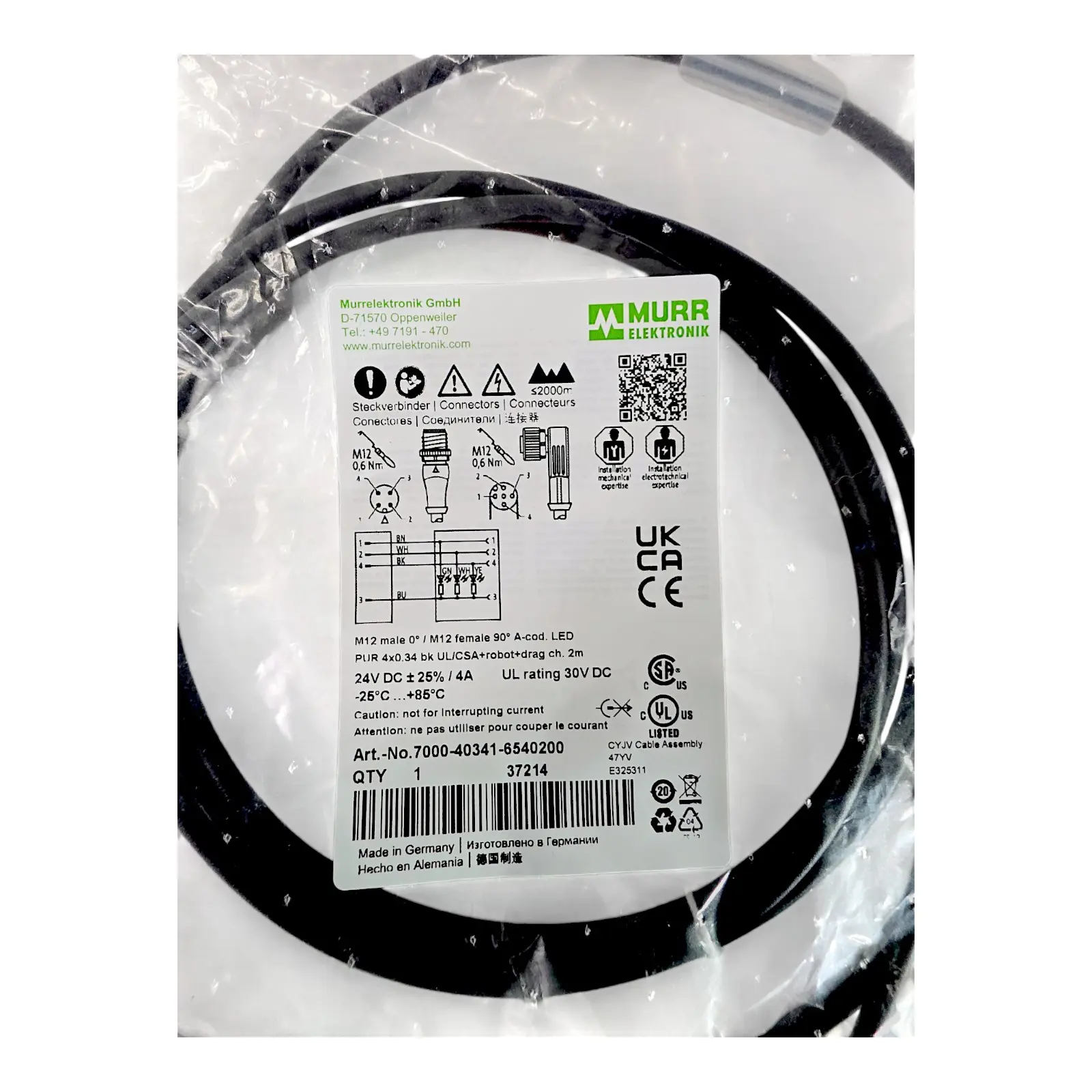 Produktfoto 1 von MURRELEKTRONIK 7000-40341-6540200