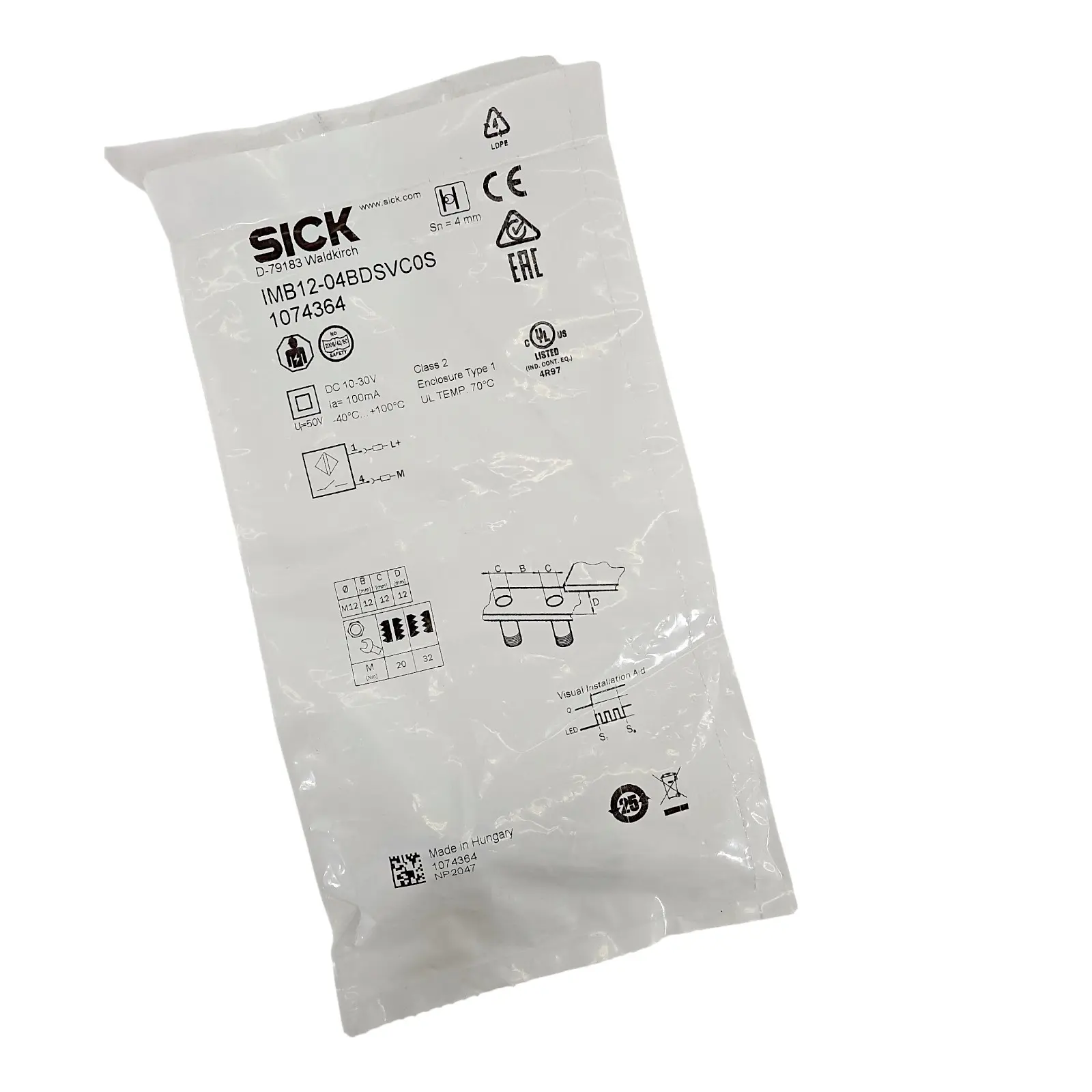 Produktfoto 1 von SICK 1074364