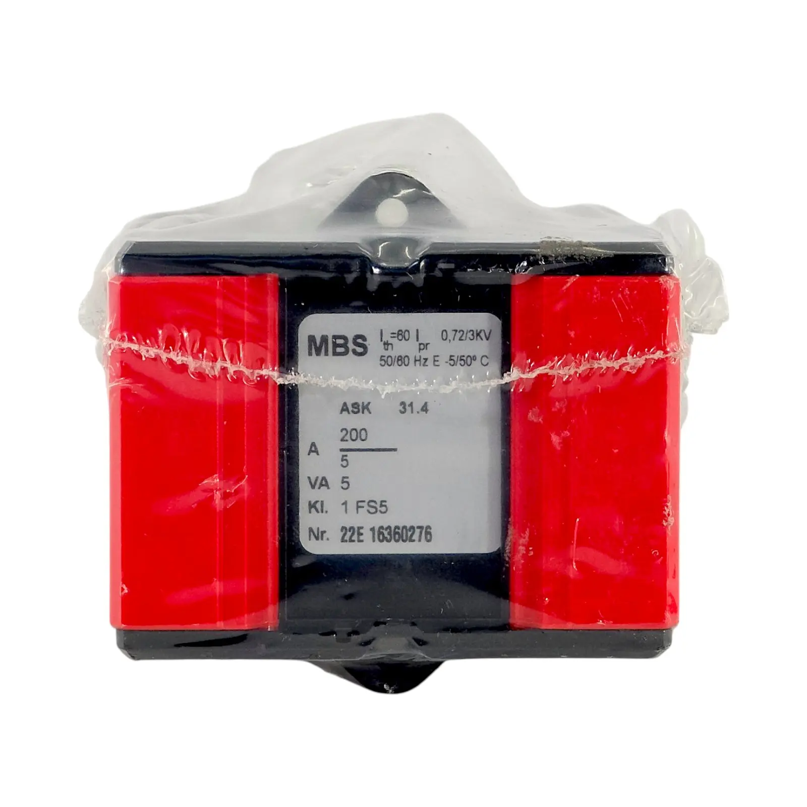 Produktfoto 1 von MBS ASK 31.4 200/5 A 5 VA KL.1 FS 5