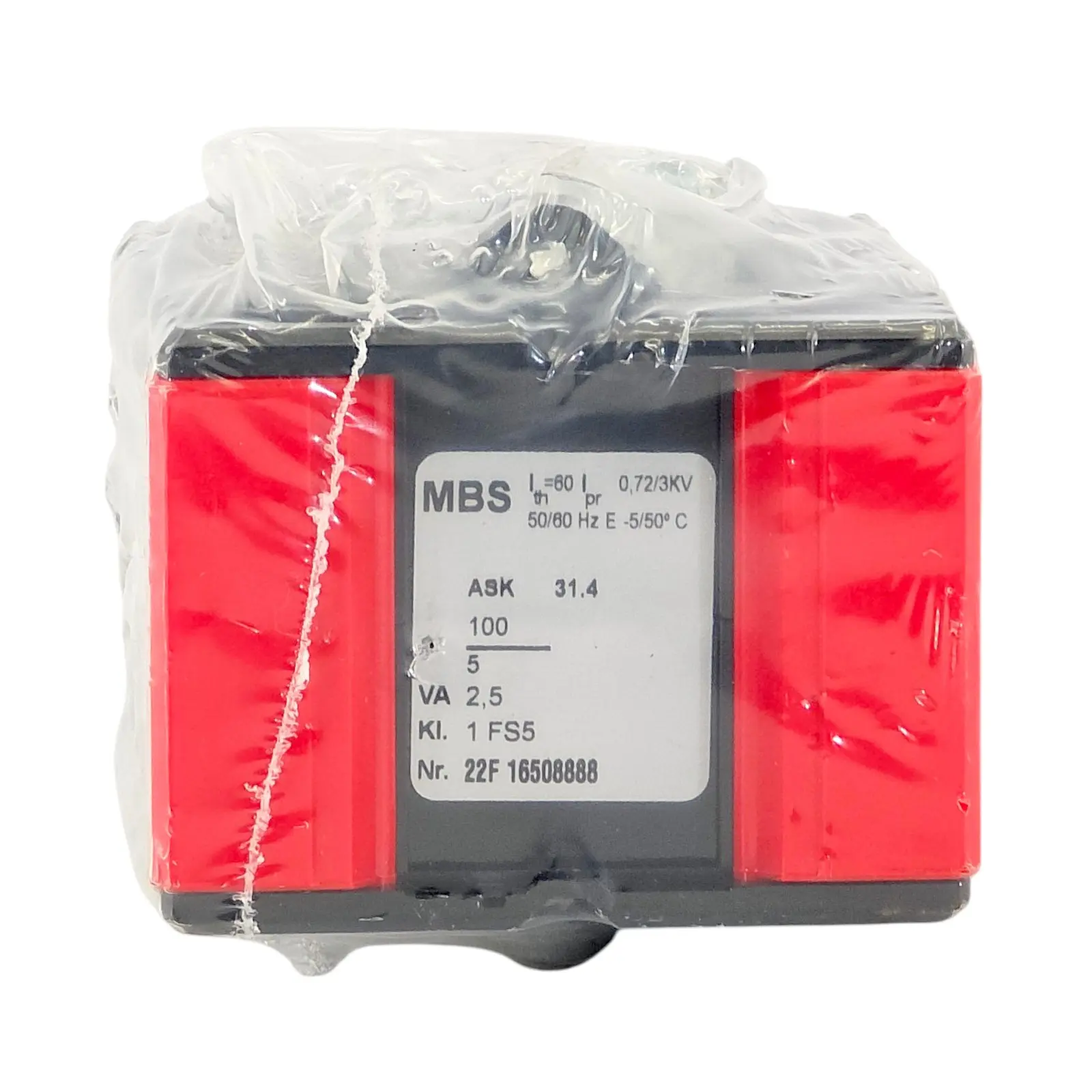 Produktfoto 1 von MBS ASK 31.4 100/5 A 2,5 VA KL.1 FS 5