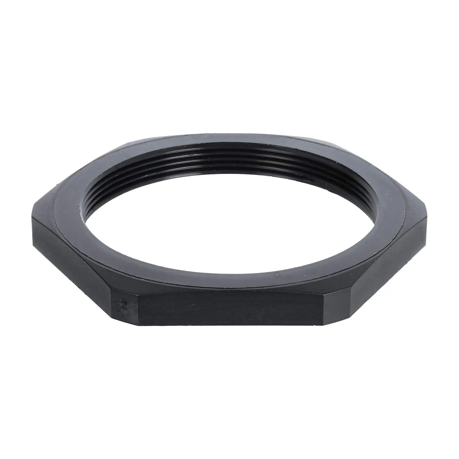 Produktfoto 1 von 10061787 WISKA Gegenmutter M63x1,5 GPA-M63 Sechskant Polyamid (PA) Farbe tiefschwarz RAL 9005
