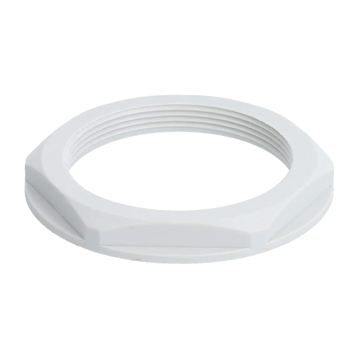 Produktfoto 1 von 10060678 WISKA Gegenmutter PG42x1,588 GPA-42 Sechskant Polyamid (PA) Farbe lichtgrau RAL 7035
