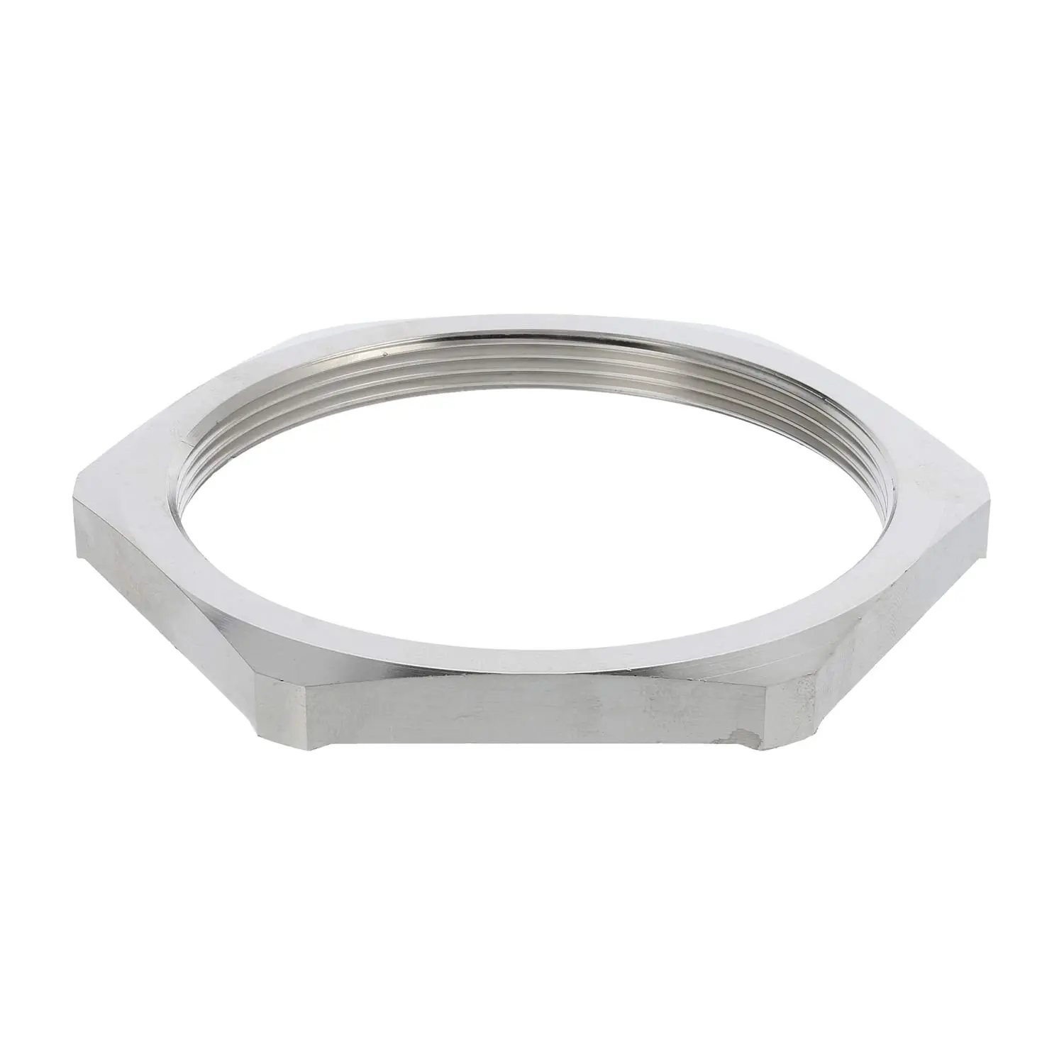 Produktfoto 1 von 52103372 LAPP Gegenmutter EMV M90x2 GEMV-M90 Sechskant Messing (CuZn) vernickelt Farbe silber