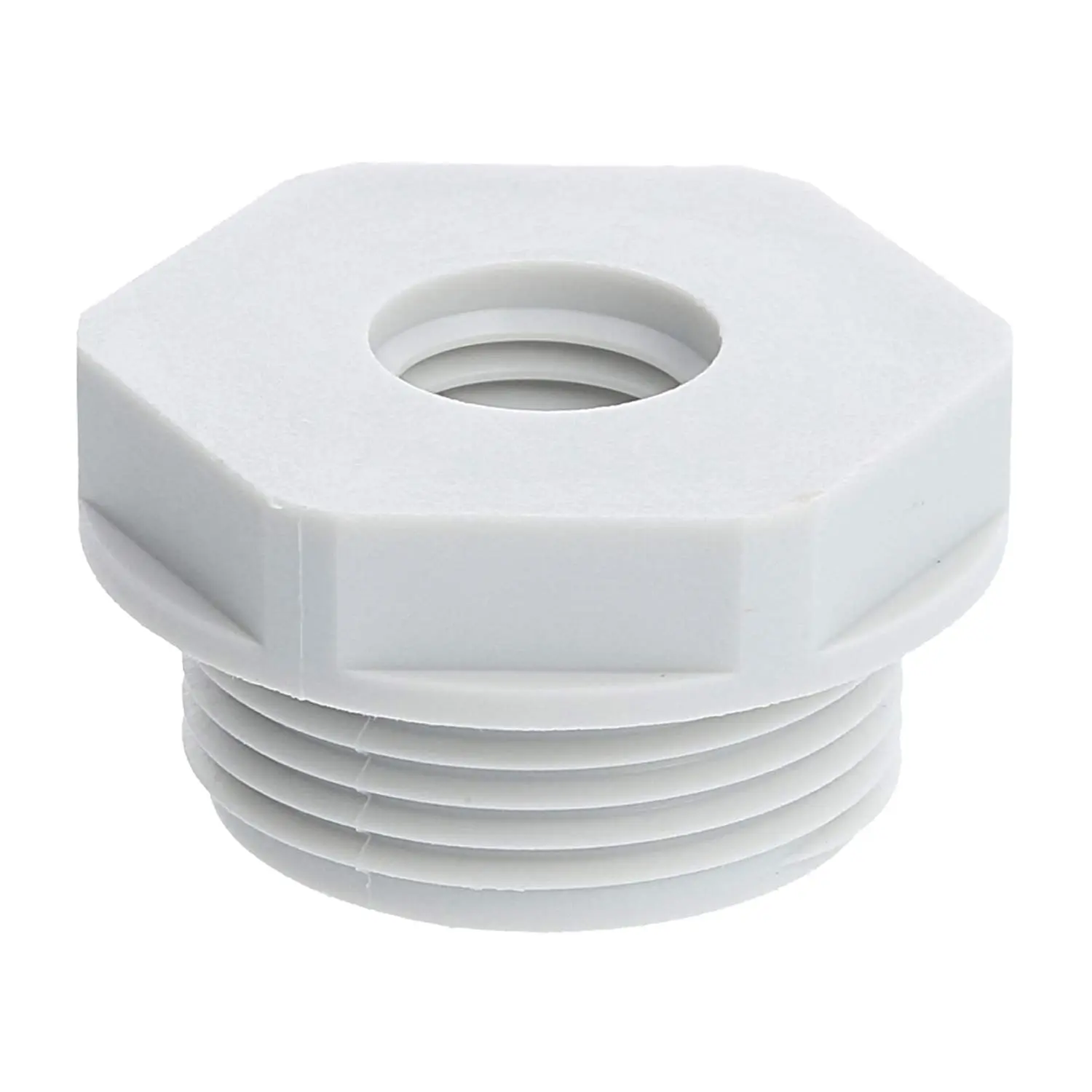 Produktfoto 1 von 10063580 WISKA Reduzierung M/M von M25x1,5 auf M12x1,5 KRM-M25/M12 Sechskant Polyamid (PA) Anschlussgewinde 8,0mm