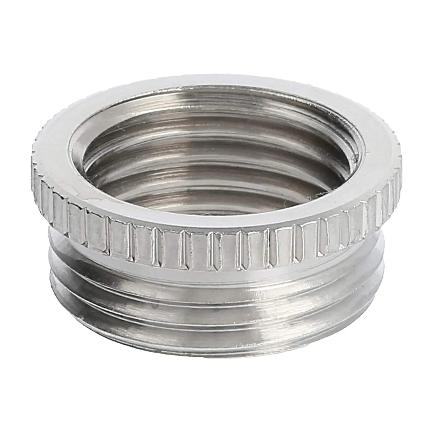 Produktfoto 1 von 52104492 LAPP Adapter PG/M von PG11x1,41 auf M16x1,5 MZM-PG/M rund mit Rändel Messing (CuZn) vernickelt Farbe silber