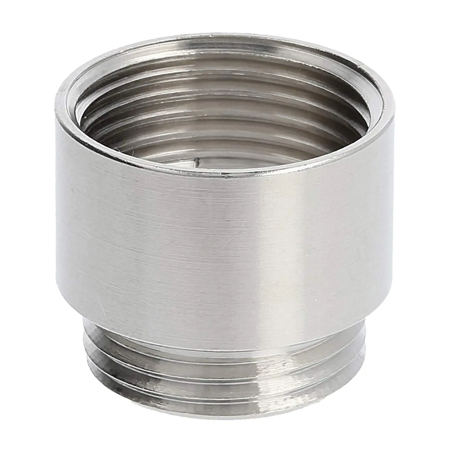Produktfoto 1 von 52104493 LAPP Adapter-Zwischenstutzen PG/M von PG11x1,41 auf M20x1,5 MZM-PG/M rund Messing (CuZn) vernickelt Anschlussgewinde 6,0mm