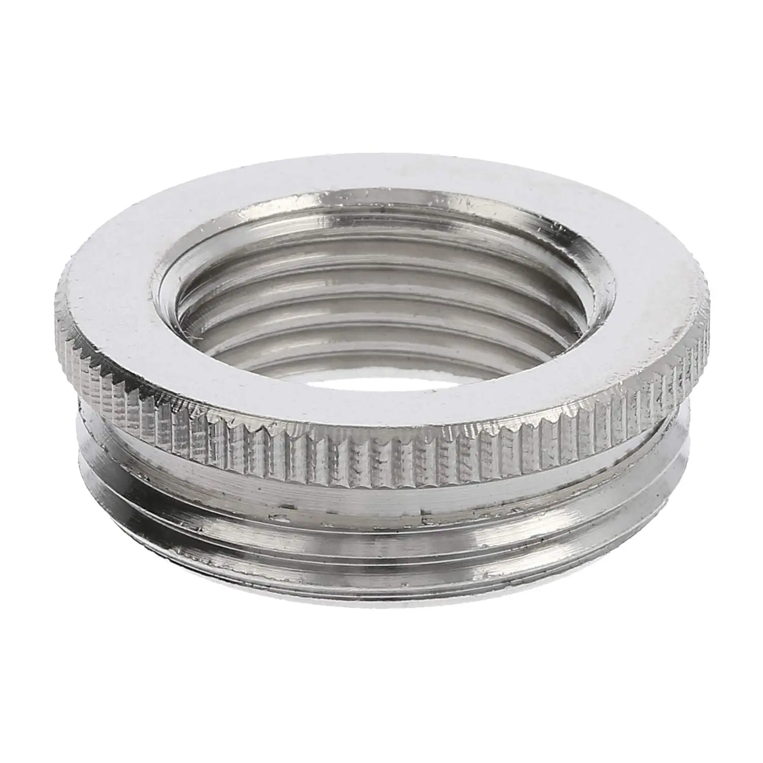 Produktfoto 1 von 52104497 LAPP Adapter PG/M von PG21x1,588 auf M20x1,5 MZM-PG/M rund mit Rändel Messing (CuZn) vernickelt Farbe silber