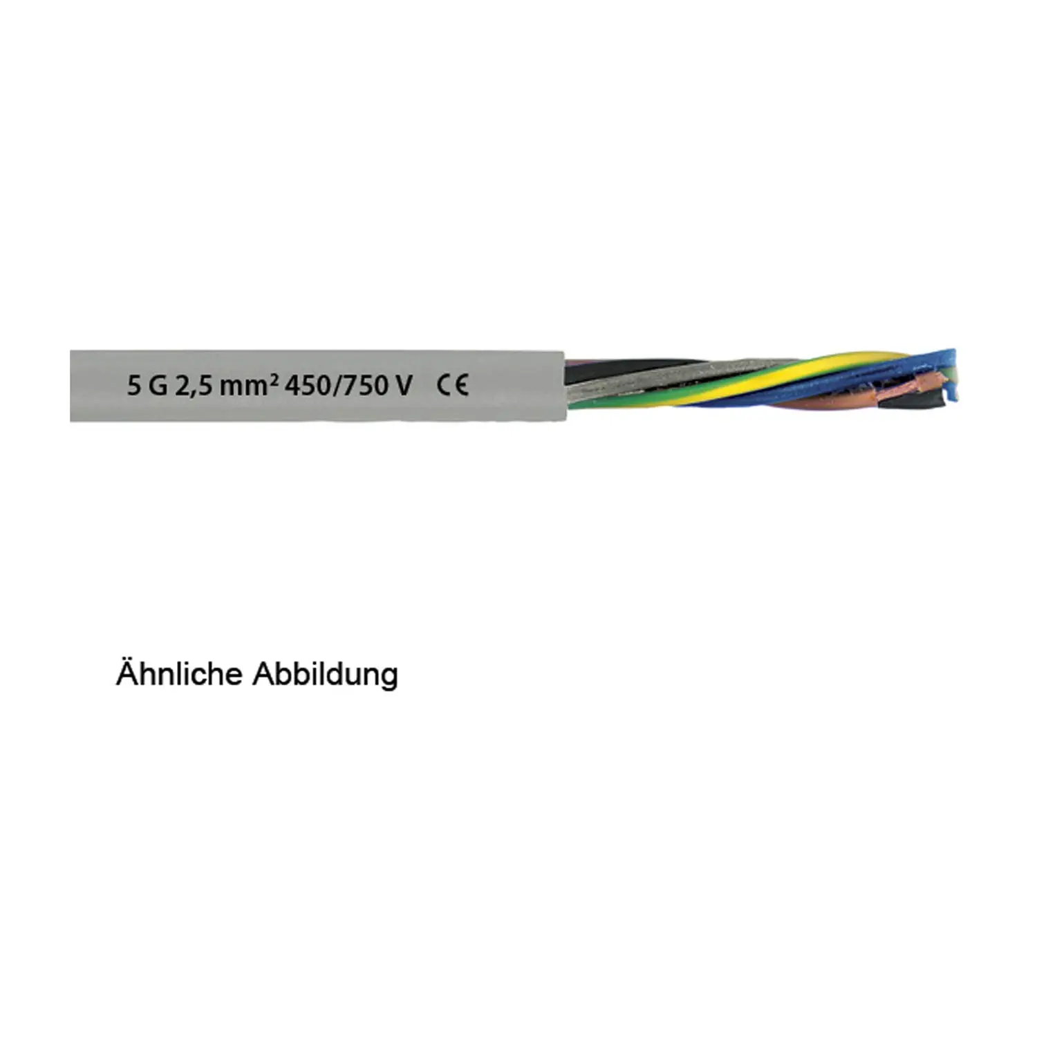 Produktfoto 1 von 00101203/500 LAPP Stexoflex Steuerleitung Y 4G70mm² AD 40,2mm Nennspannung Uo/U 450V/750V