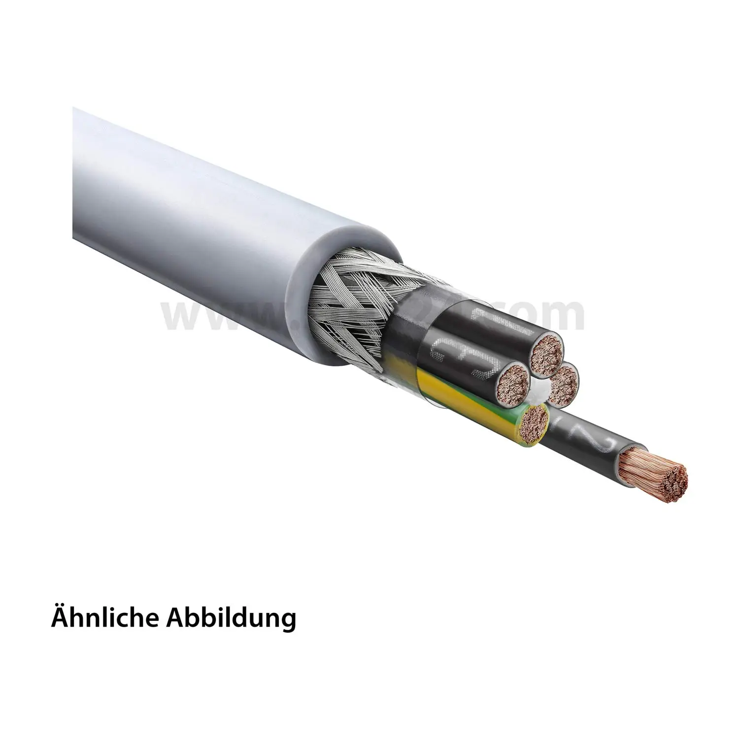 Produktfoto 1 von 1136005 LAPP ÖLFLEX Classic 115 CY 5G0,5mm² AD 7,0mm Nennspannung Uo/U 300V/500V