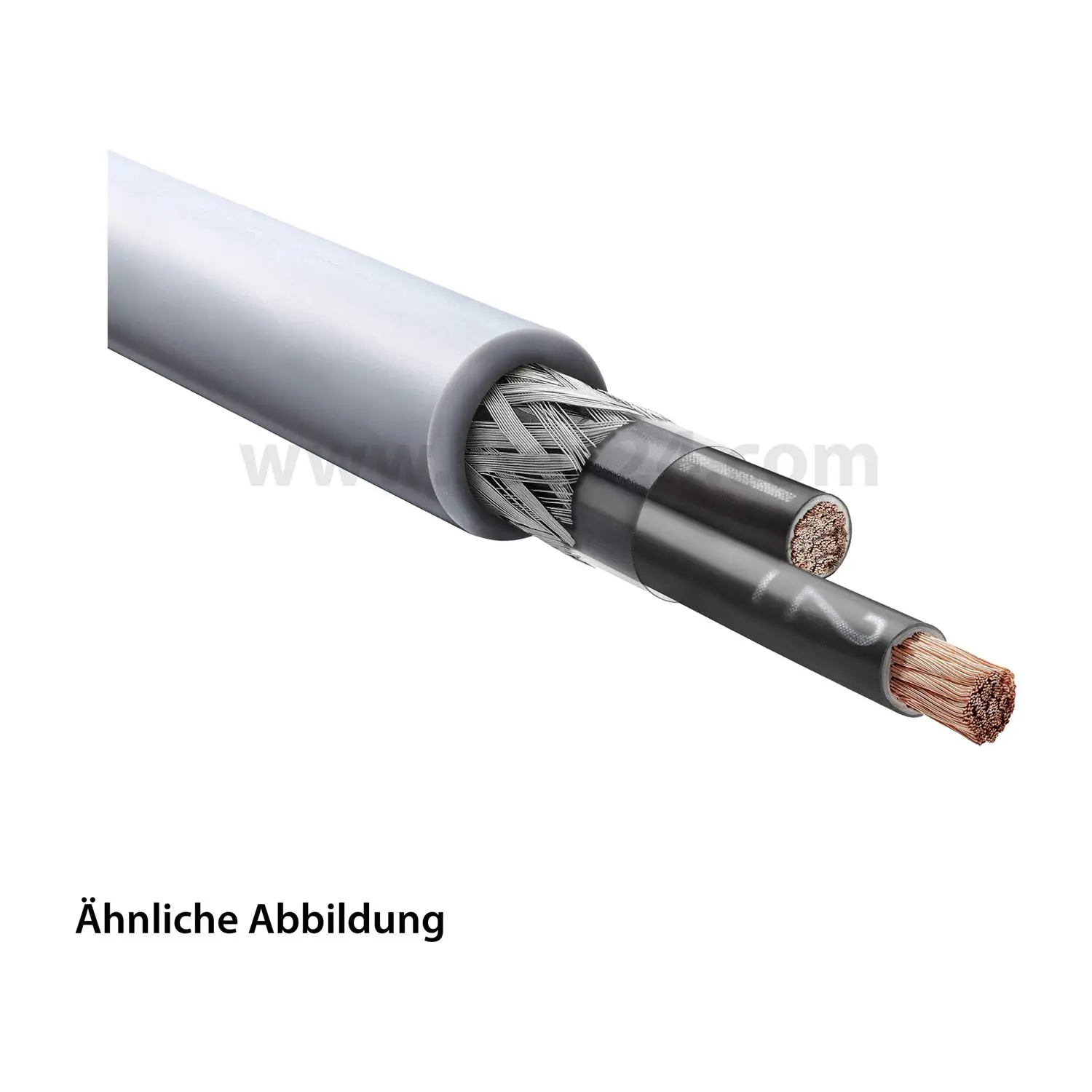 Produktfoto 1 von 1136852 LAPP ÖLFLEX Classic 115 CY 2X1mm² AD 6,5mm Nennspannung Uo/U 300V/500V