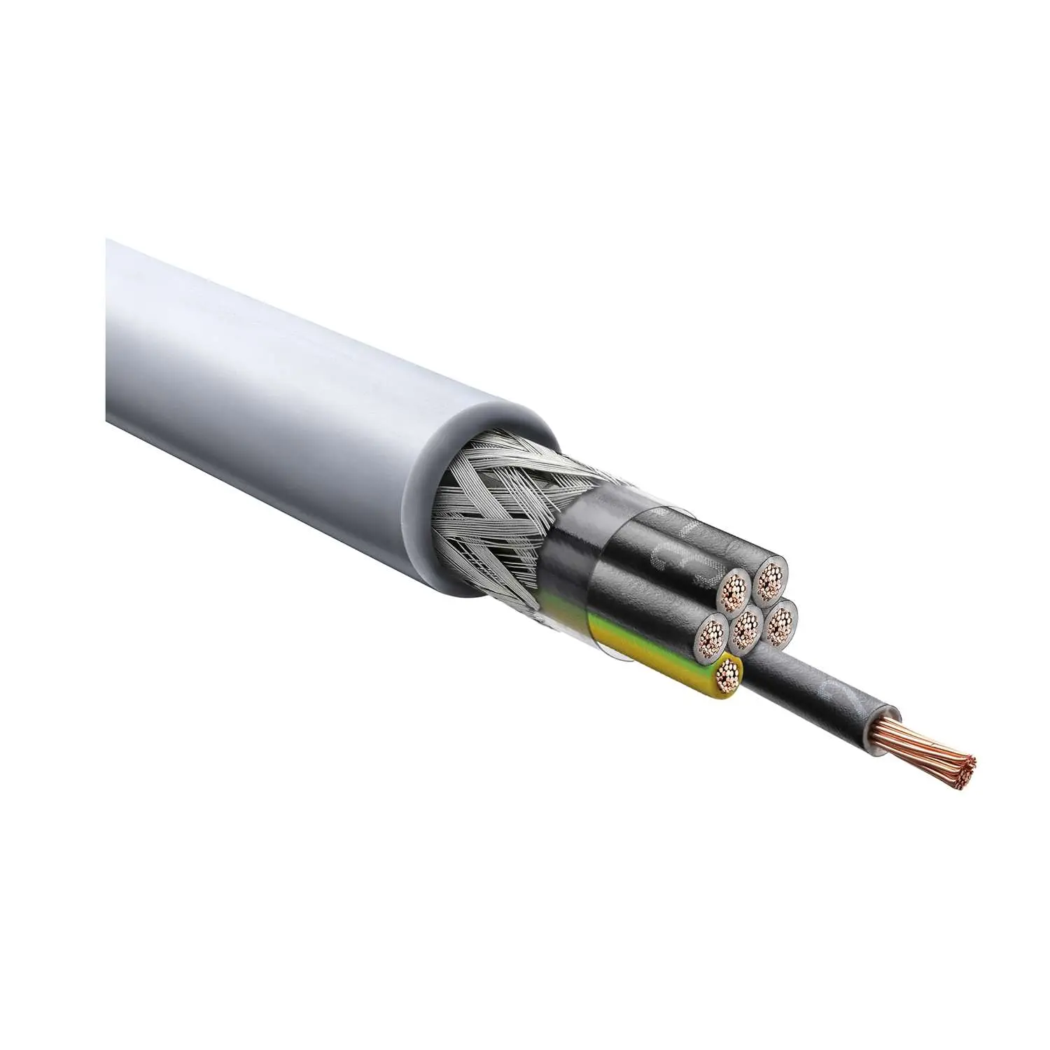 Produktfoto 1 von 1136307 LAPP ÖLFLEX Classic 115 CY 7G1,5mm² AD 9,9mm Nennspannung Uo/U 300V/500V