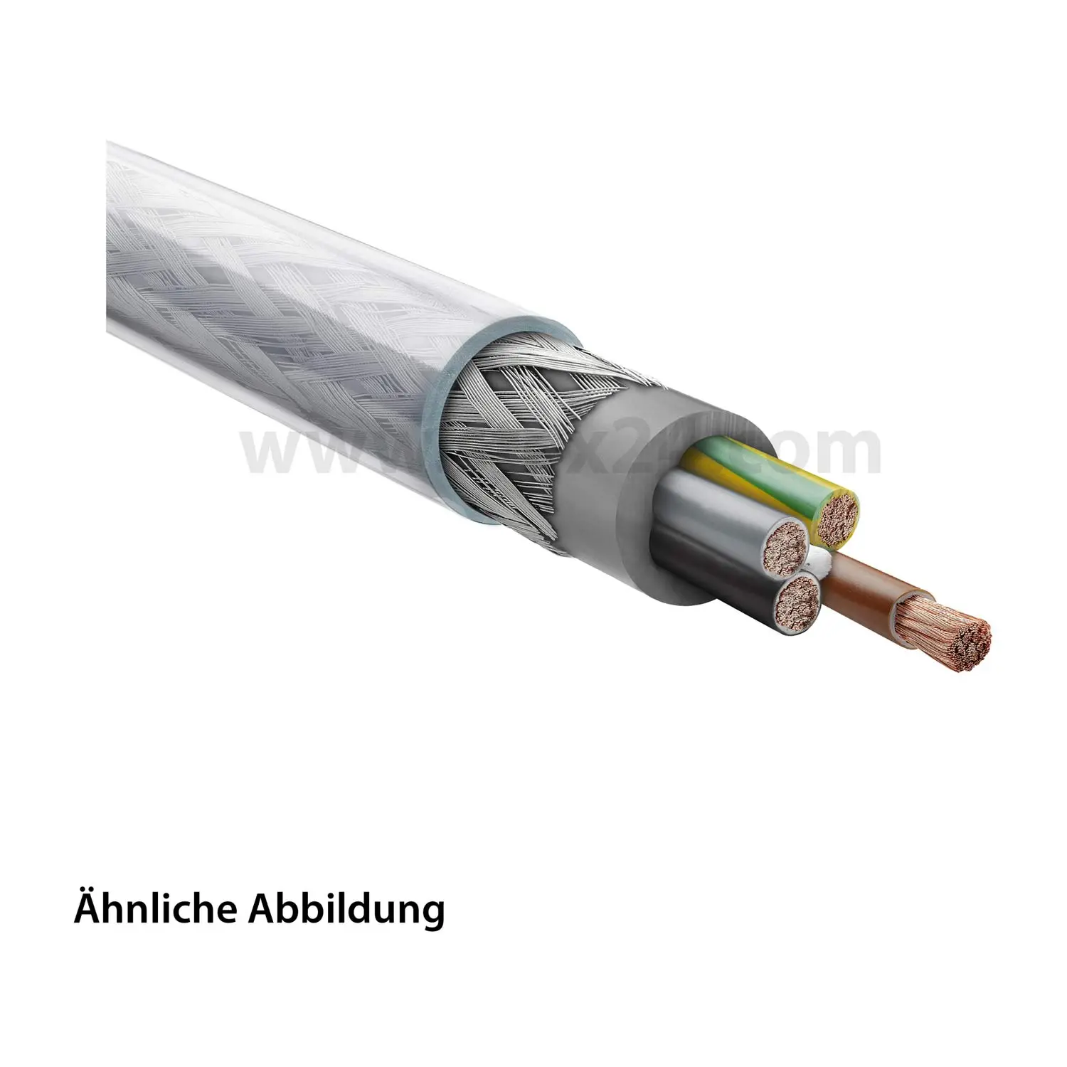 Produktfoto 1 von 00350193/1000 LAPP Stexoflex Steuerleitung CY Power 4G6mm² AD 17,0mm Nennspannung Uo/U 450V/750V
