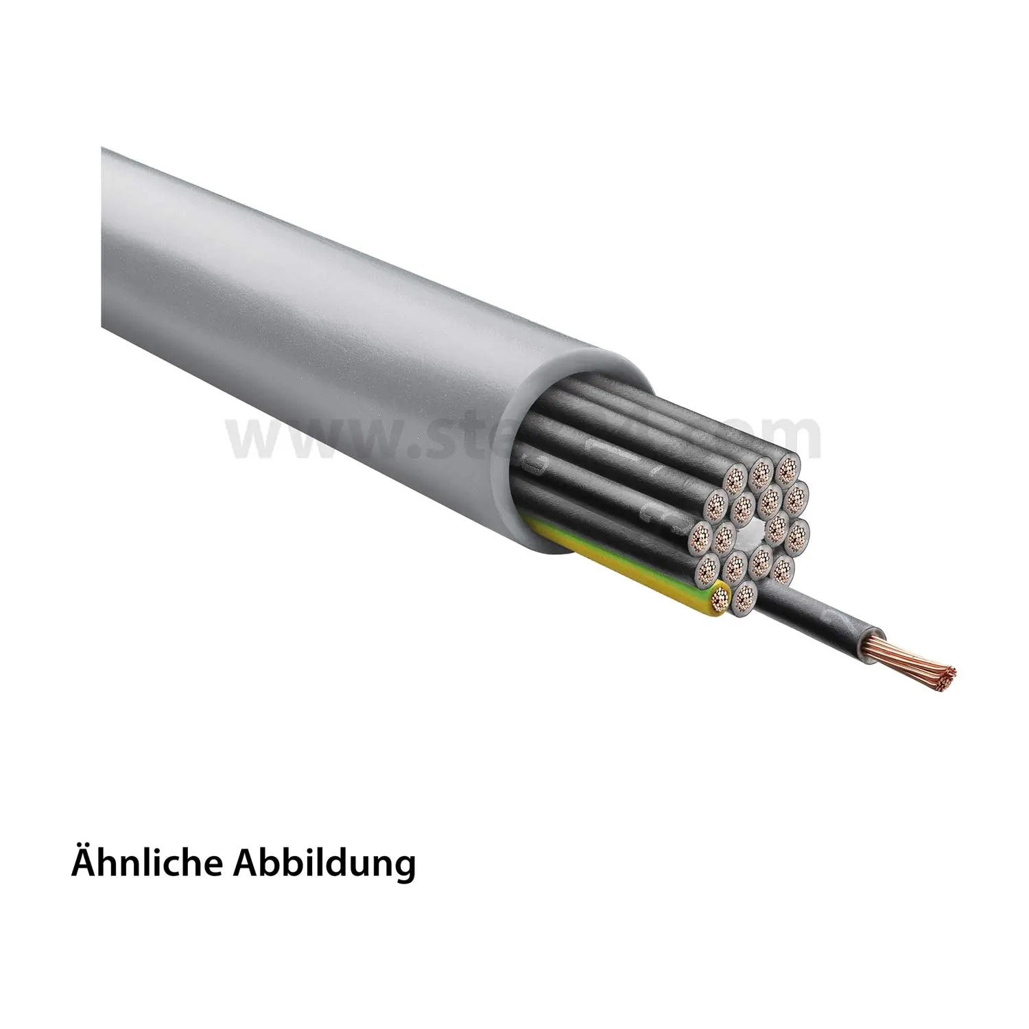 Produktfoto 1 von 1123084/1000 LAPP ÖLFLEX CLASSIC 130 H 18G1mm² halogenfrei AD 12,9mm Nennspannung Uo/U 300V/500V nach UL 600V