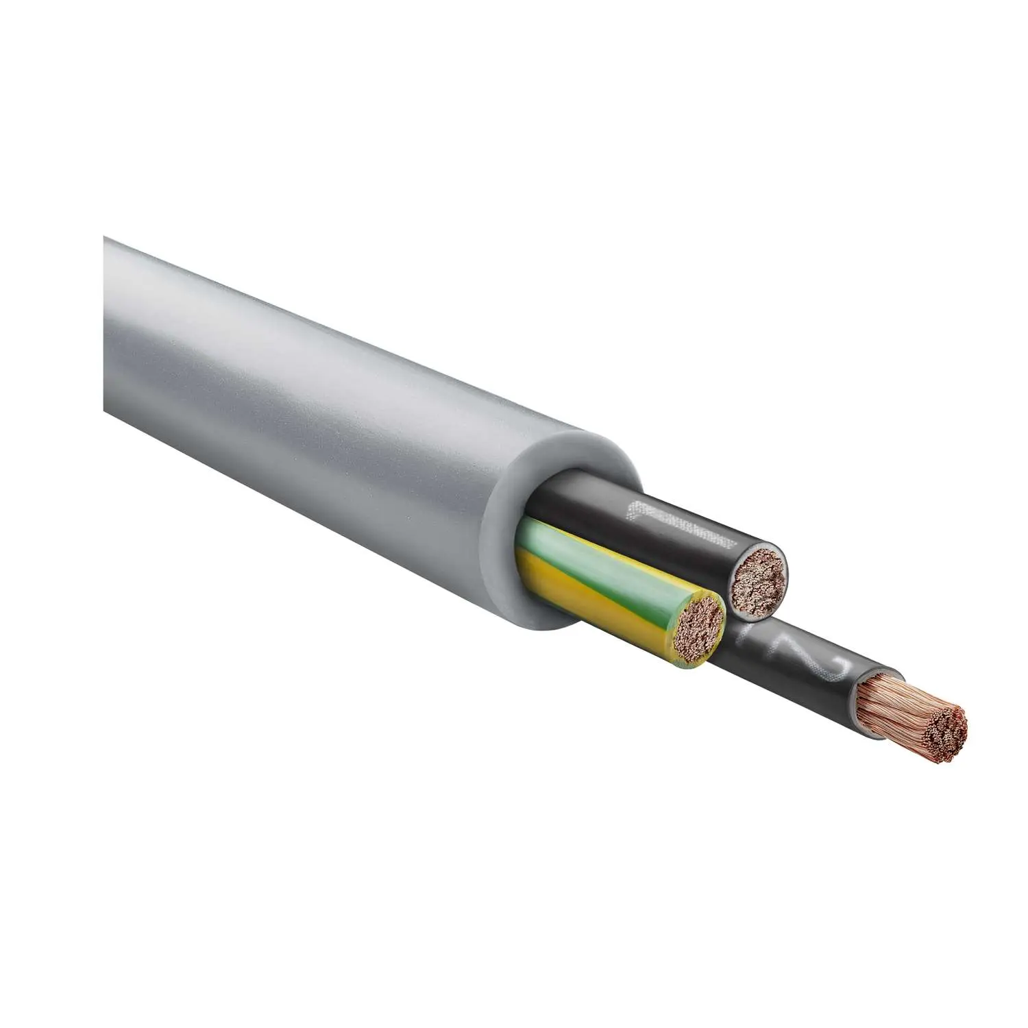 Produktfoto 1 von 1123107 LAPP ÖLFLEX CLASSIC 130 H 3G1,5mm² halogenfrei AD 6,8mm Nennspannung Uo/U 300V/500V nach UL 600V
