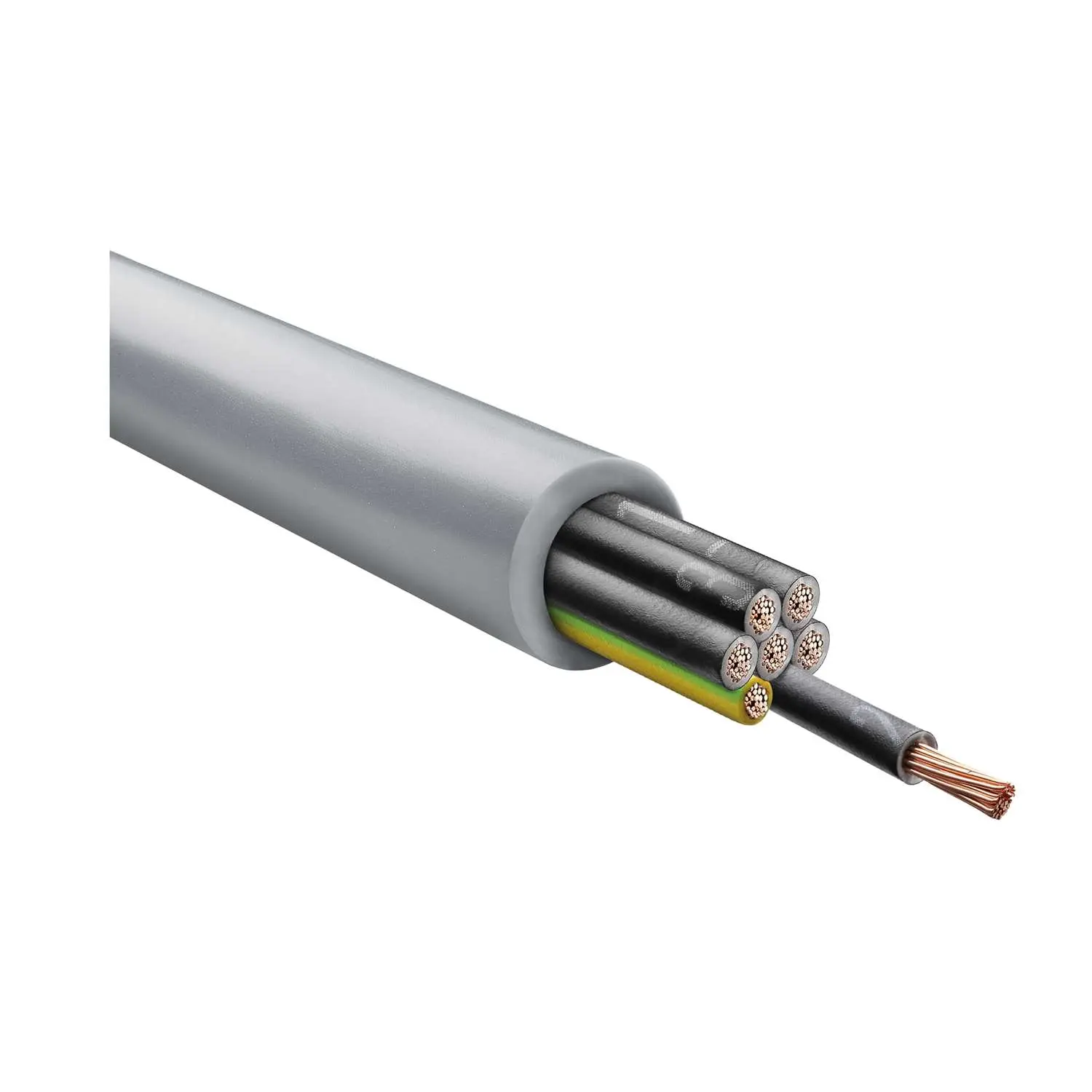 Produktfoto 1 von 1123074 LAPP ÖLFLEX CLASSIC 130 H 7G1mm² halogenfrei AD 8,1mm Nennspannung Uo/U 300V/500V nach UL 600V