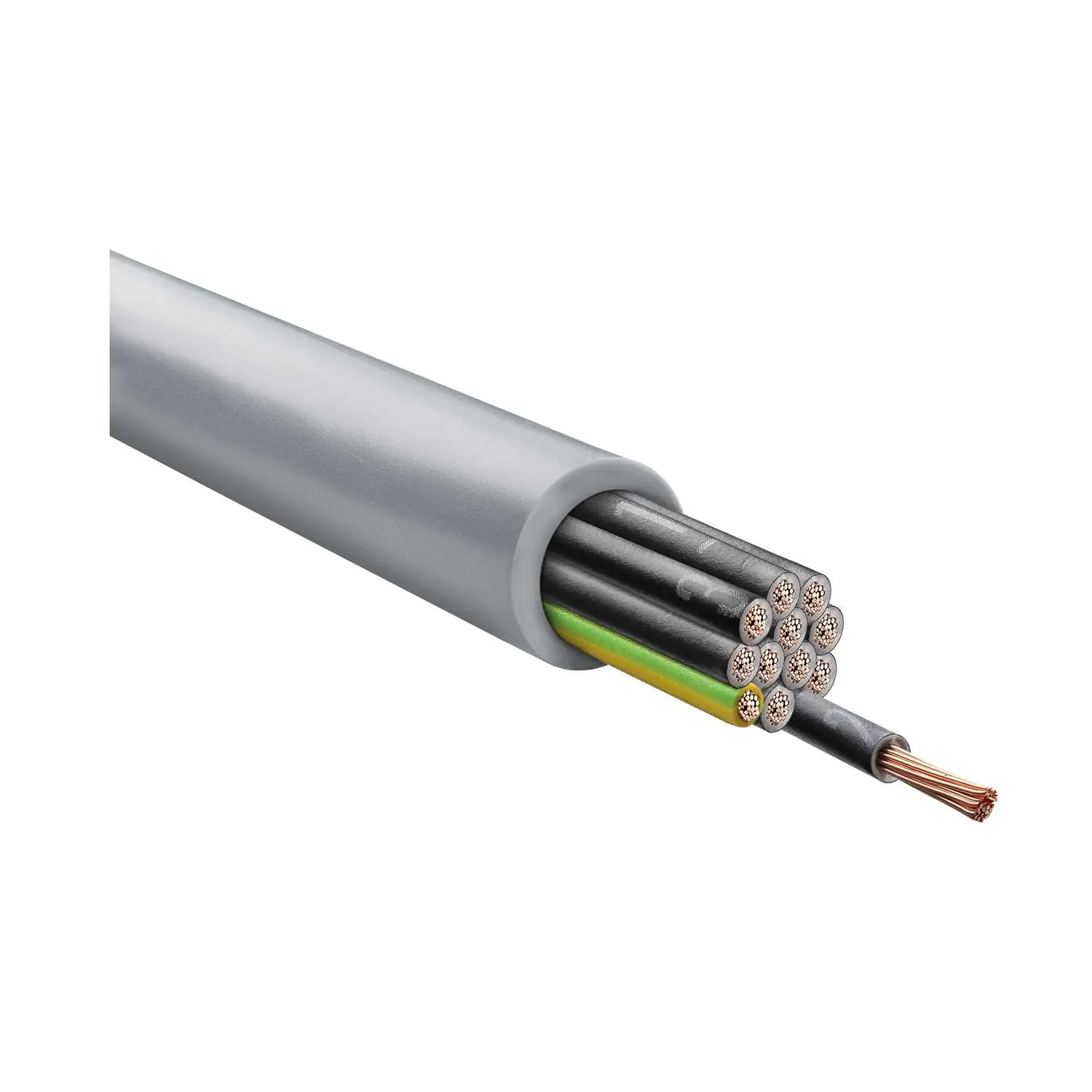 Produktfoto 1 von 1123120 LAPP ÖLFLEX CLASSIC 130 H 12G1,5mm² halogenfrei AD 12,2mm Nennspannung Uo/U 300V/500V nach UL 600V