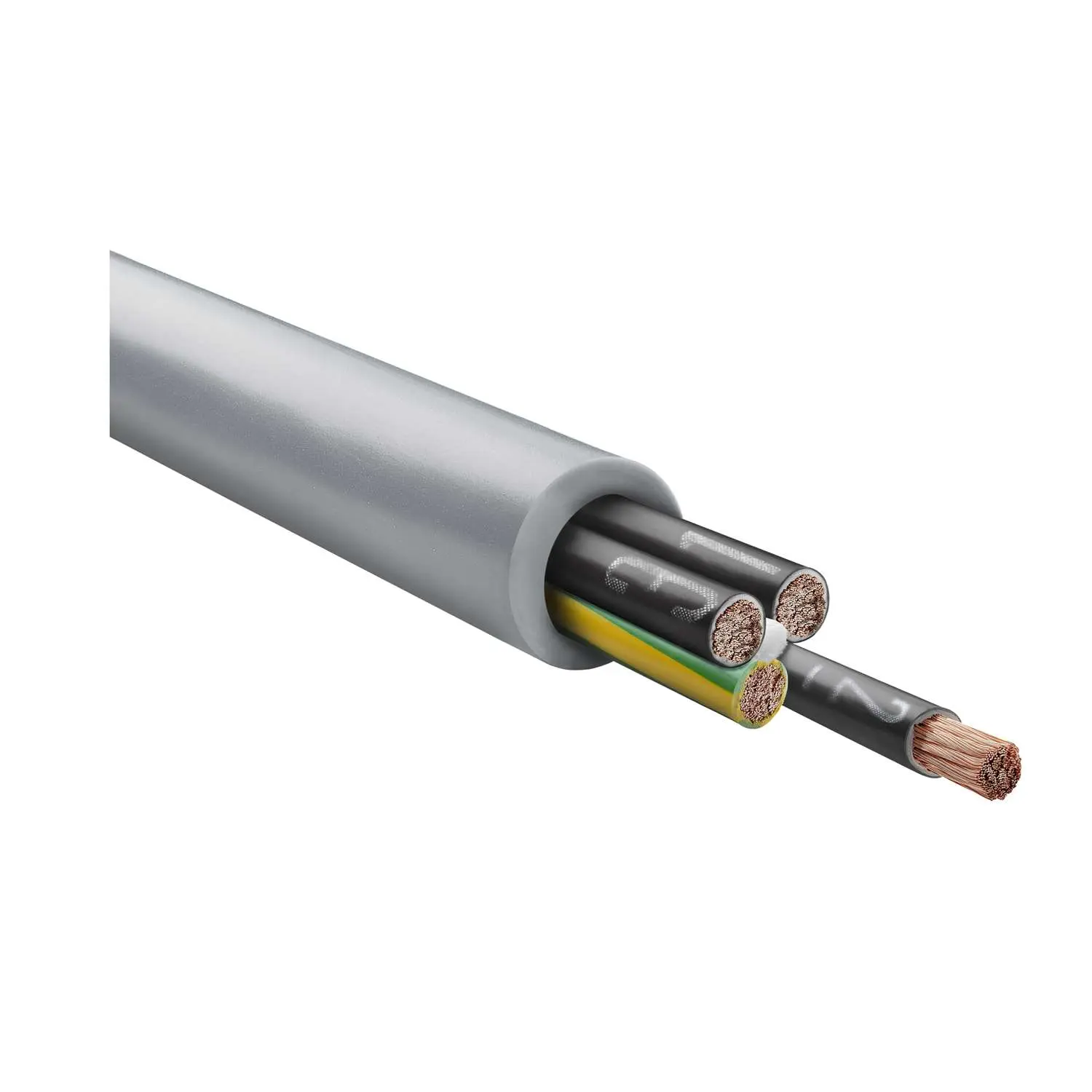 Produktfoto 1 von 1123109 LAPP ÖLFLEX CLASSIC 130 H 4G1,5mm² halogenfrei AD 7,4mm Nennspannung Uo/U 300V/500V nach UL 600V