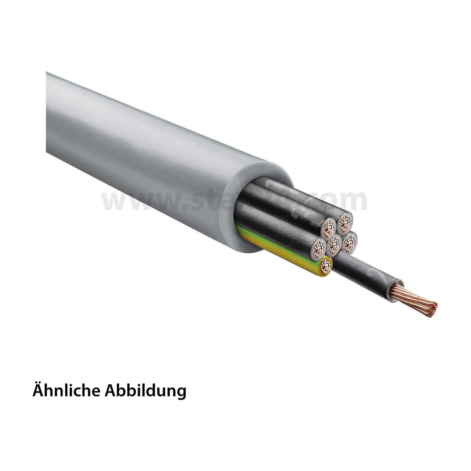 Produktfoto 1 von 1123162/1000 LAPP ÖLFLEX CLASSIC 130 H 7G4mm² halogenfrei AD 13,4mm Nennspannung Uo/U 300V/500V nach UL 600V