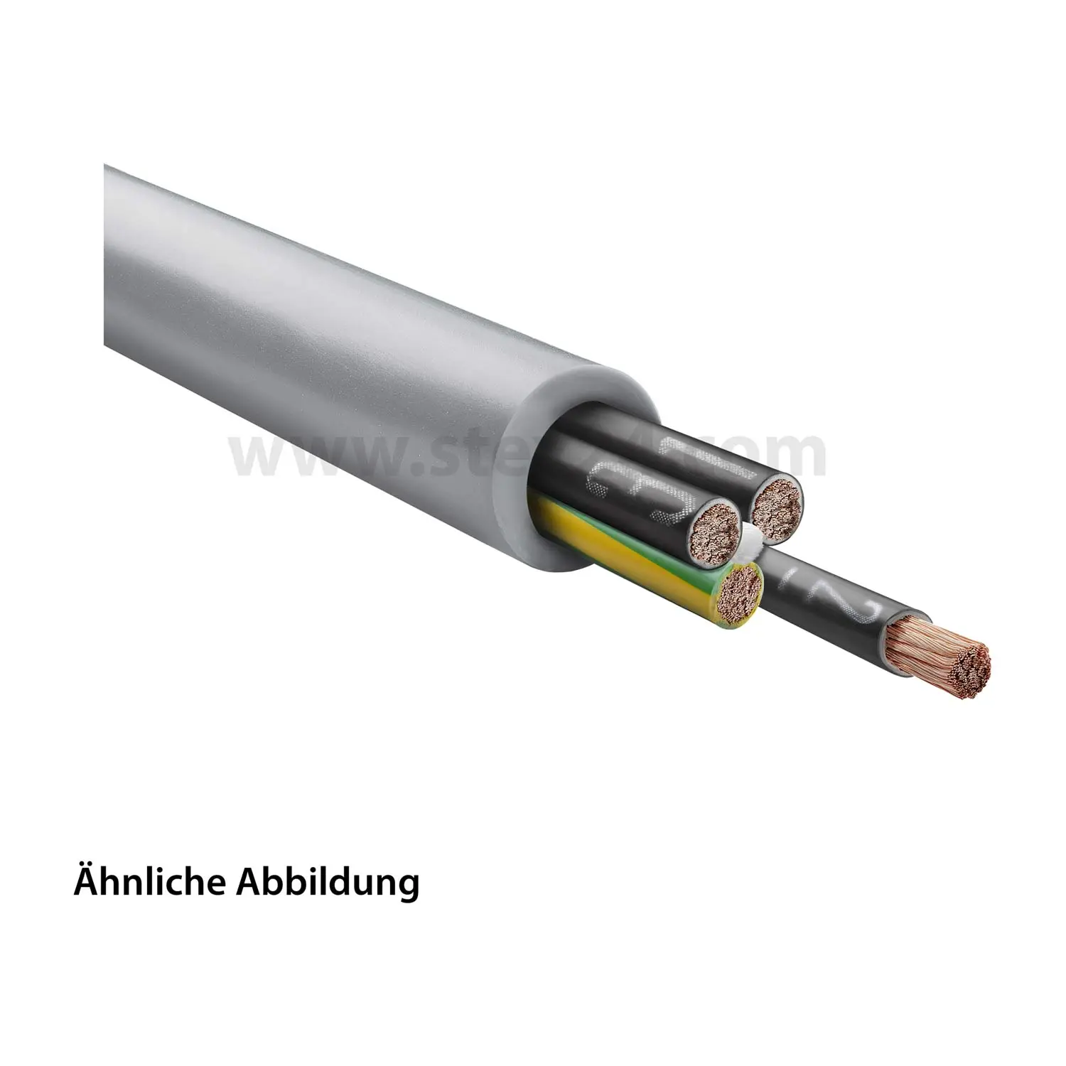 Produktfoto 1 von 1123177 LAPP ÖLFLEX CLASSIC 130 H 4G16mm² halogenfrei AD 20,1mm Nennspannung Uo/U 300V/500V nach UL 600V
