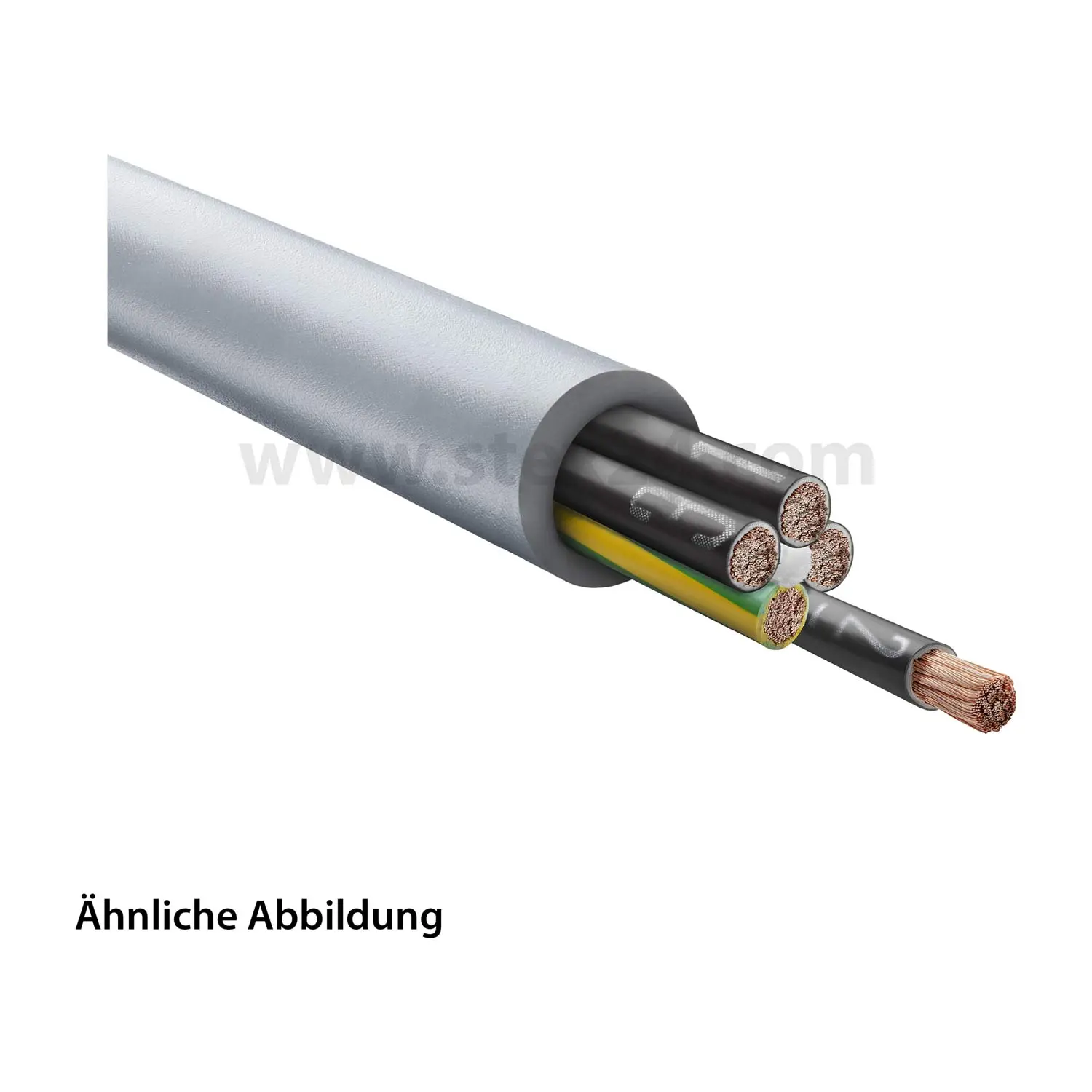 Produktfoto 1 von 1312615/1000 LAPP ÖLFLEX Classic 400 P 5G10mm² AD 18,3mm Nennspannung Uo/U 300V/500V