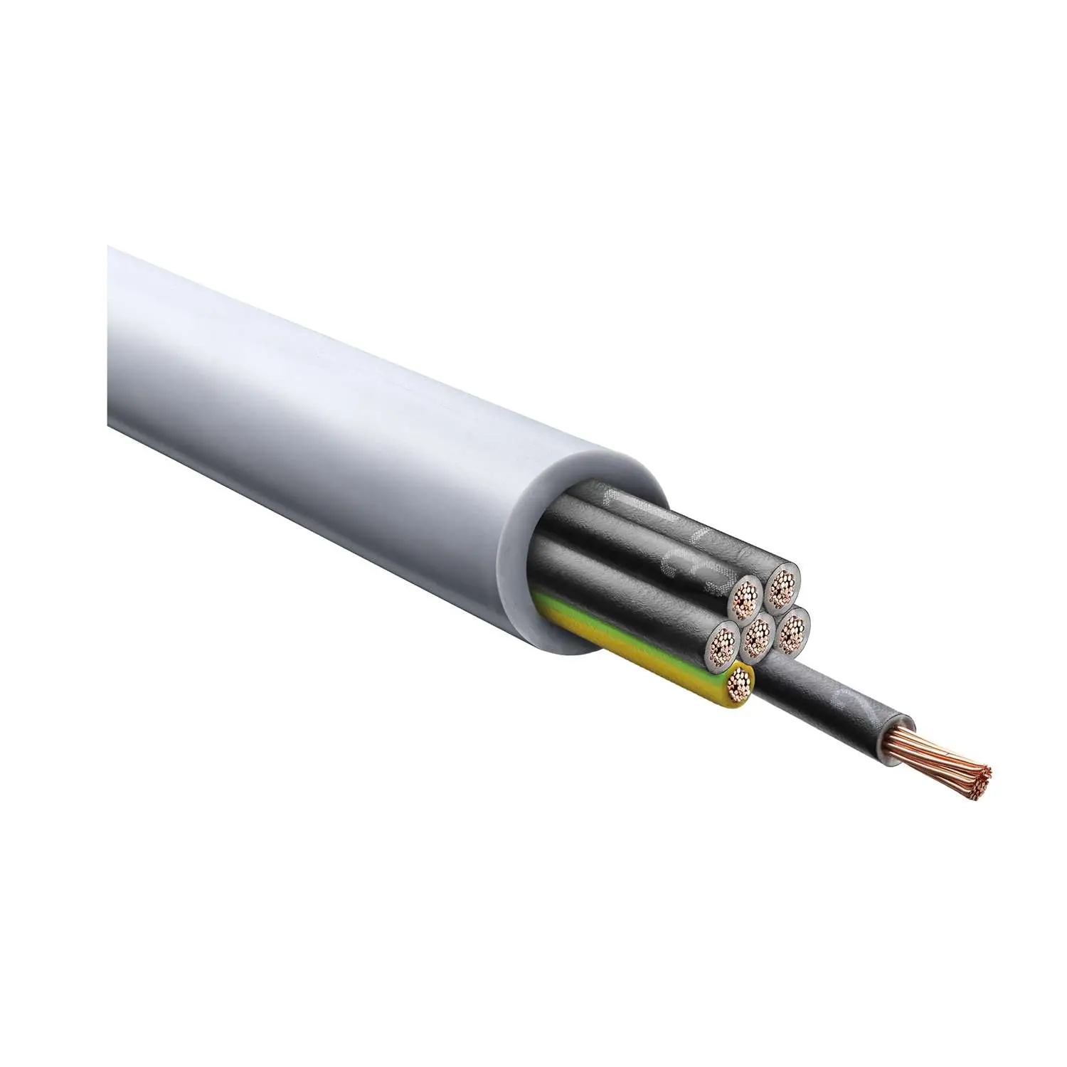 Produktfoto 1 von 281807 LAPP ÖLFLEX CONTROL TM 7G1mm² AWG18 AD 10,0mm Nennspannung Uo/U 300V/500V nach UL/CSA 600V