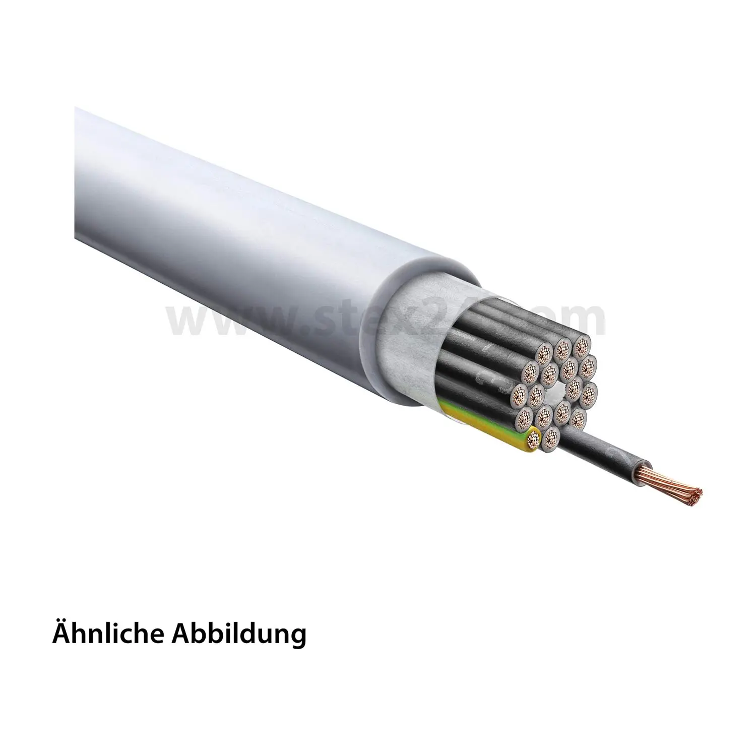 Produktfoto 1 von 0026106 LAPP ÖLFLEX Classic FD 810 18G0,5mm² AD 11,4mm Nennspannung Uo/U 300V/500V