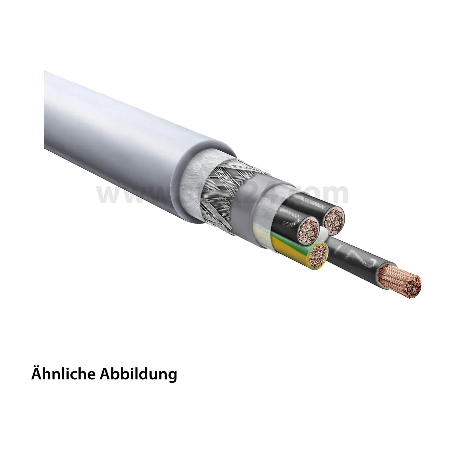 Produktfoto 1 von 0026221/100 LAPP Stexoschlepp Steuerleitung CY 4G0,75mm² AD 8,6mm Nennspannung Uo/U 300V/500V