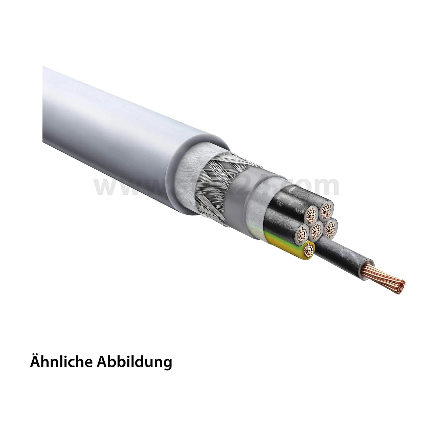 Produktfoto 1 von 0026273/1000 LAPP Stexoschlepp Steuerleitung CY 7G2,5mm² AD 15,8mm Nennspannung Uo/U 300V/500V