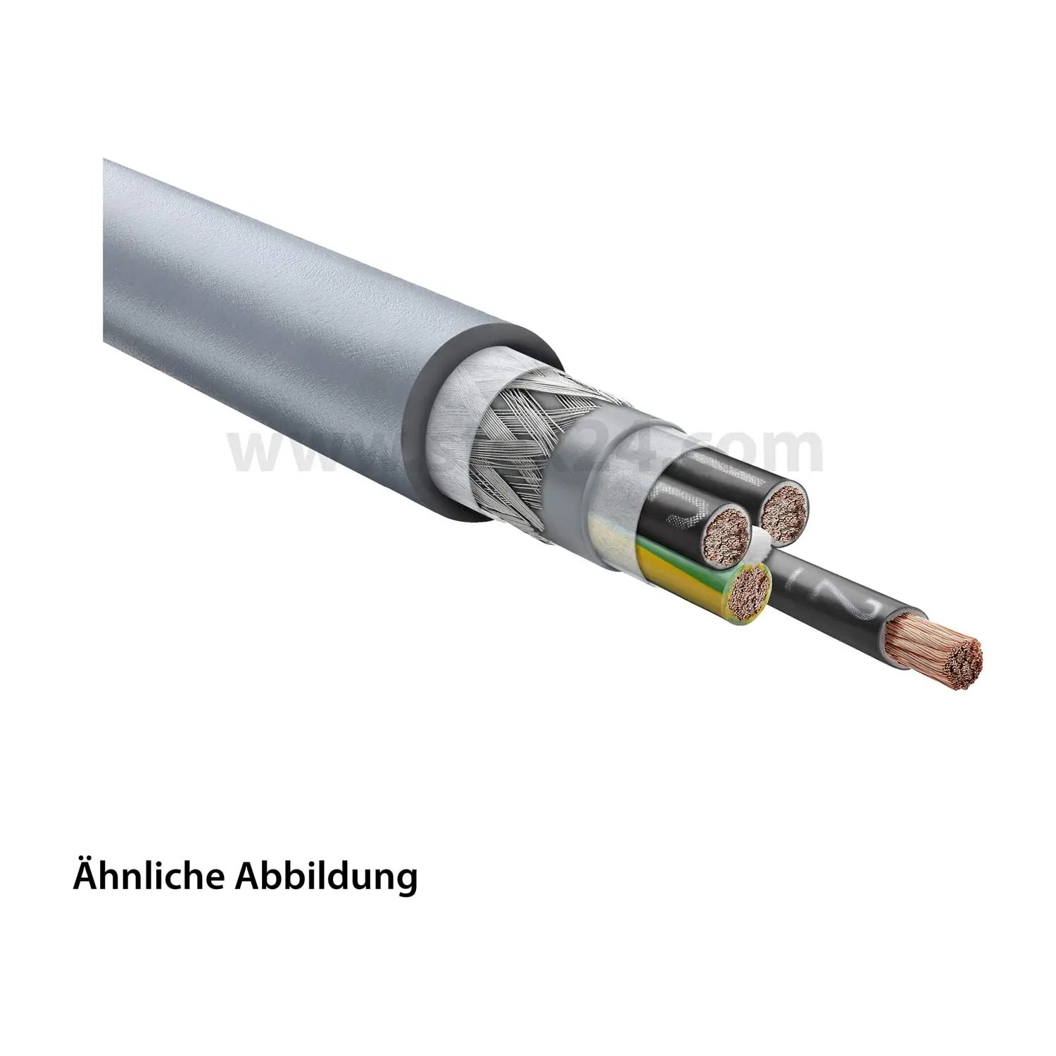 Produktfoto 1 von 0027381 LAPP ÖLFLEX FD 855 CP 4G2,5mm² AD 13,6mm Nennspannung Uo/U 300V/500V