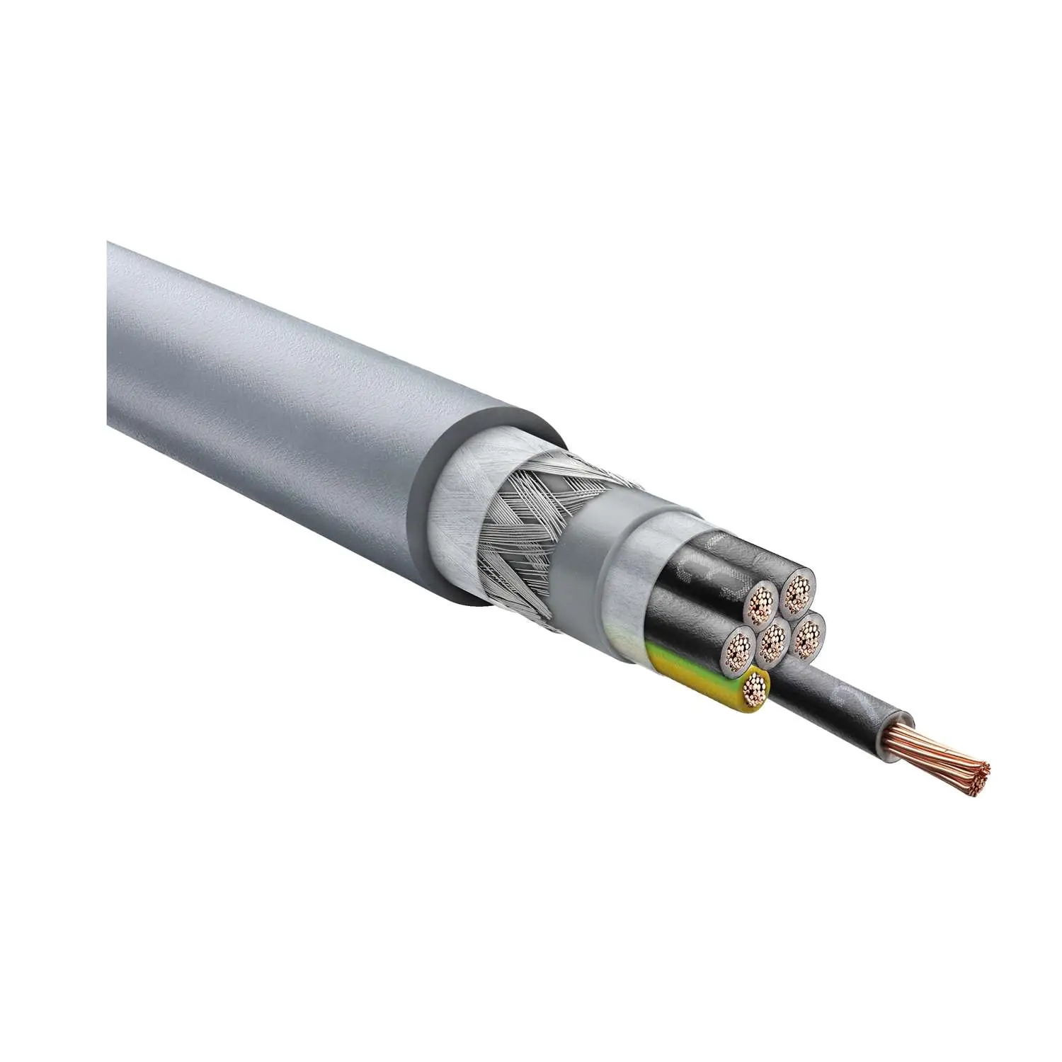 Produktfoto 1 von 0027652/100 LAPP ÖLFLEX FD 855 CP 7G1,5mm² AD 14,5mm Nennspannung Uo/U 300V/500V