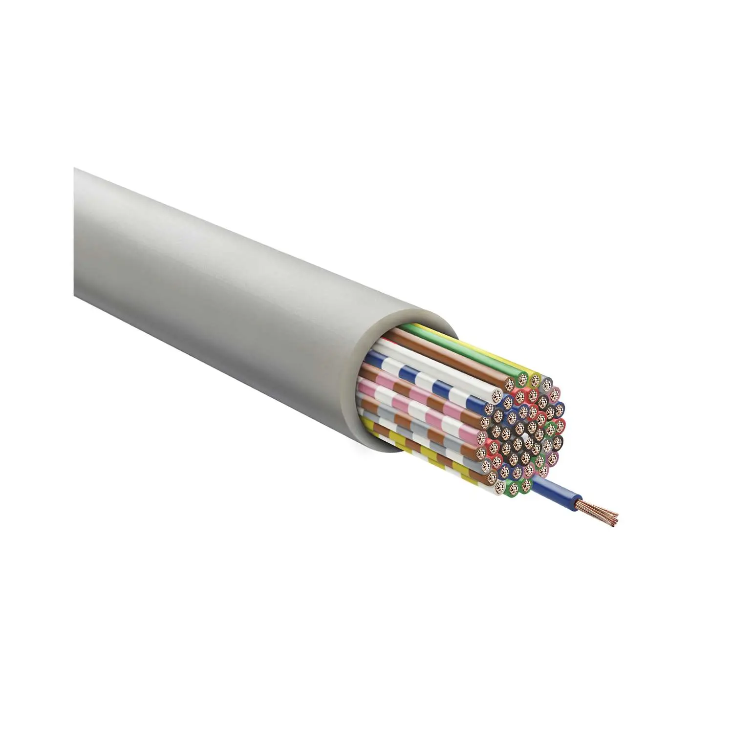 Produktfoto 1 von 0028350 LAPP LIYY 50x0,25mm² Datenleitung AD 12,9mm Betriebsspitzenspannung 500V