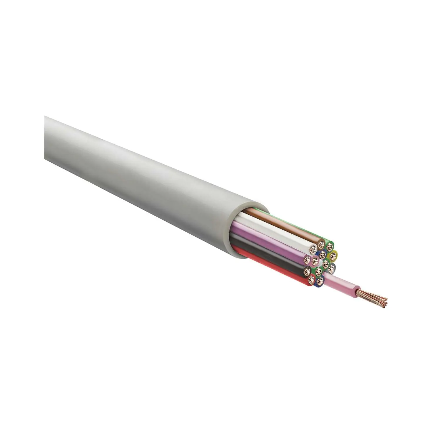 Produktfoto 1 von 18066 HELU KABEL LIYY 14x0,34mm² Datenleitung AD 8,4mm Betriebsspitzenspannung 500V