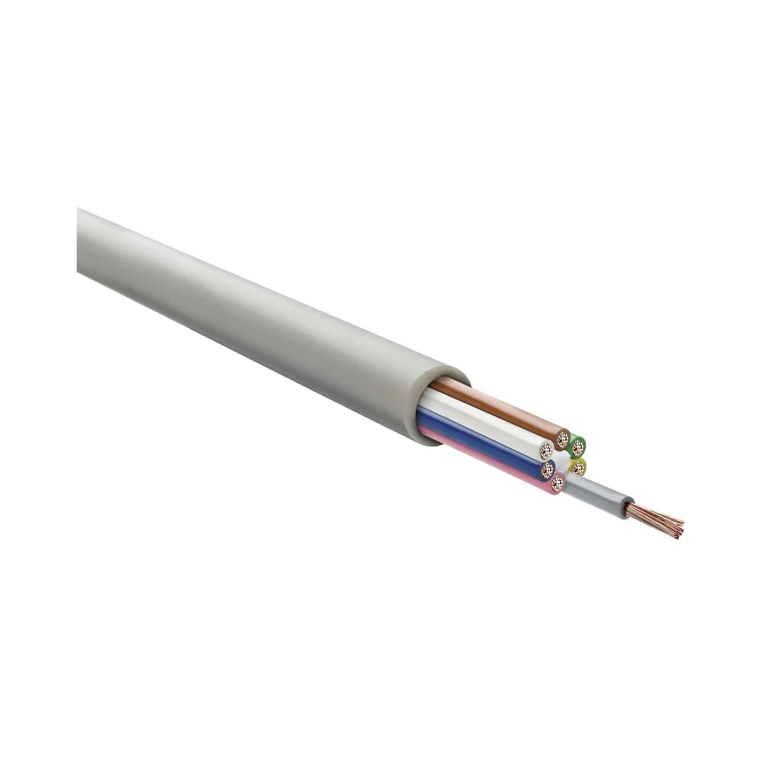 Produktfoto 1 von 18062 HELU KABEL LIYY 7x0,34mm² Datenleitung AD 5,9mm Betriebsspitzenspannung 500V