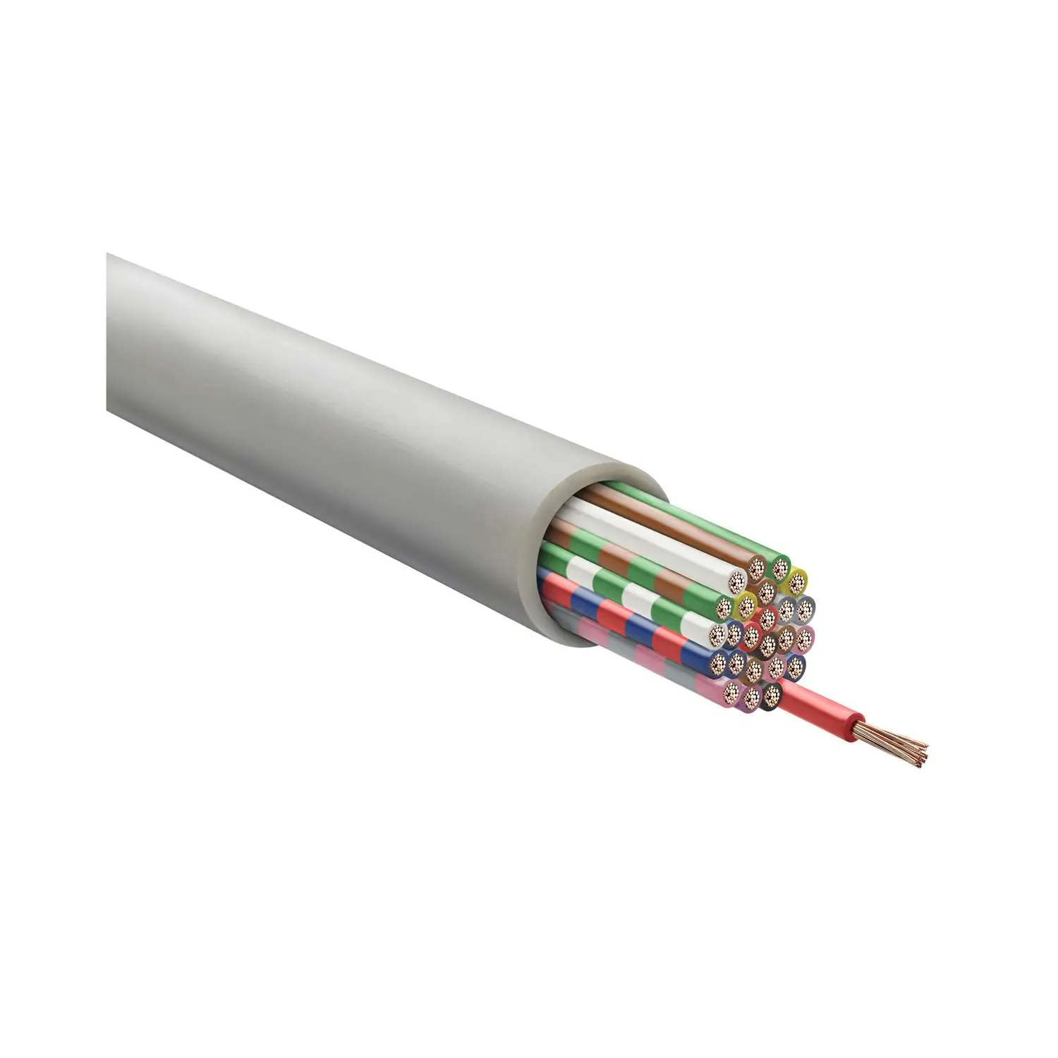 Produktfoto 1 von 18096 HELU KABEL LIYY 25x0,34mm² Datenleitung AD 11,4mm Betriebsspitzenspannung 500V