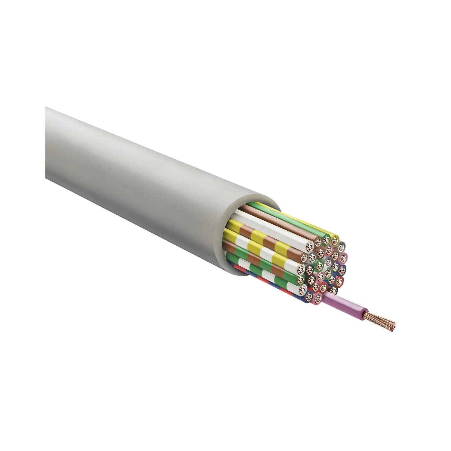Produktfoto 1 von 18073 HELU KABEL LIYY 30x0,34mm² Datenleitung AD 11,8mm Betriebsspitzenspannung 500V