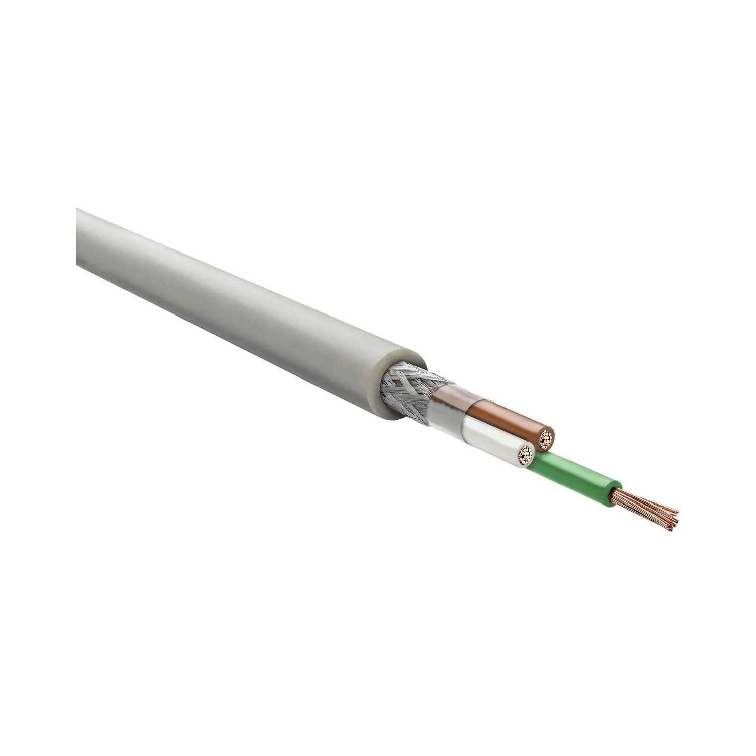 Produktfoto 1 von 20030 HELU KABEL LIYCY 3x0,25mm² Datenleitung geschirmt AD 4,7mm Betriebsspitzenspannung 500V