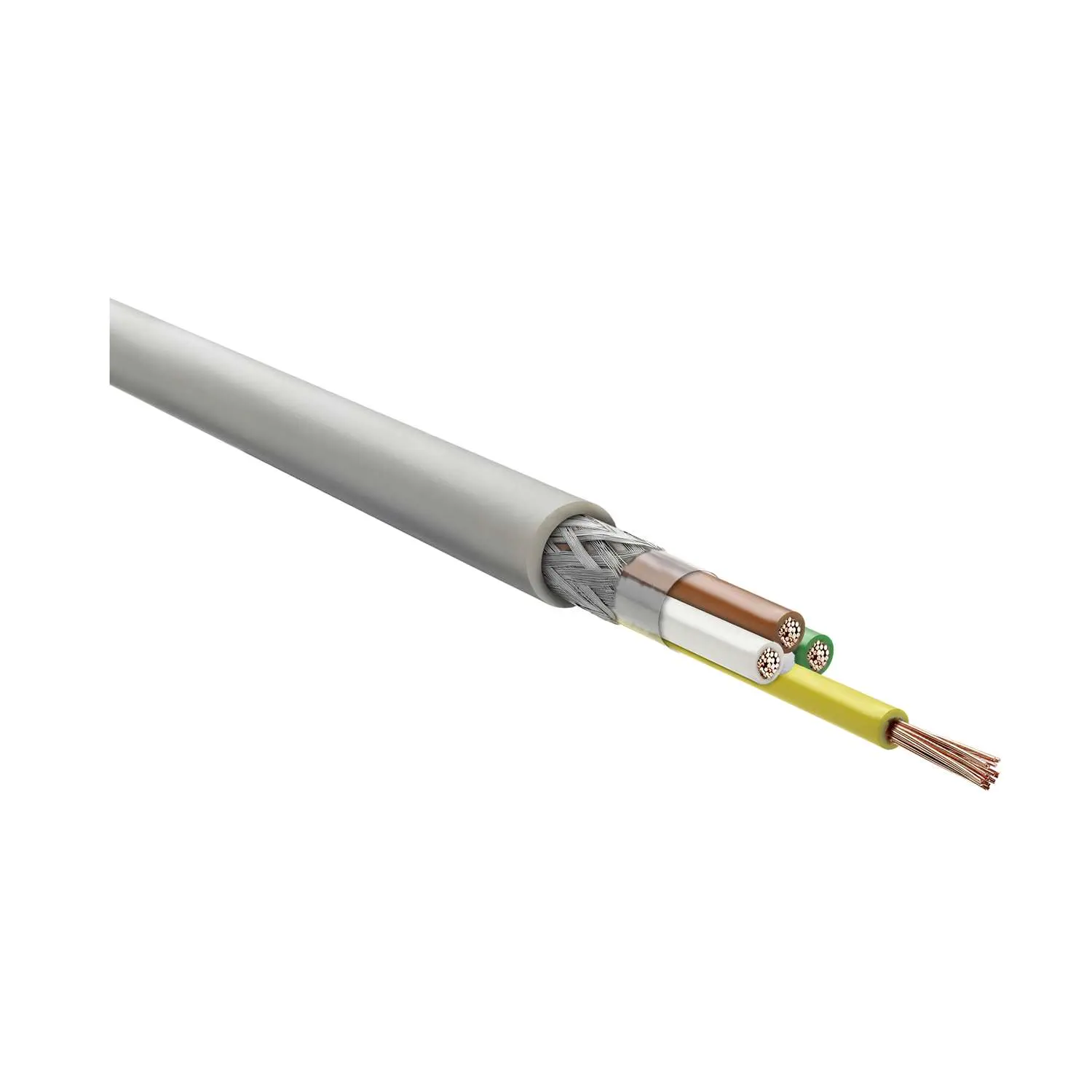 Produktfoto 1 von 20031 HELU KABEL LIYCY 4x0,25mm² Datenleitung geschirmt AD 5,0mm Betriebsspitzenspannung 500V