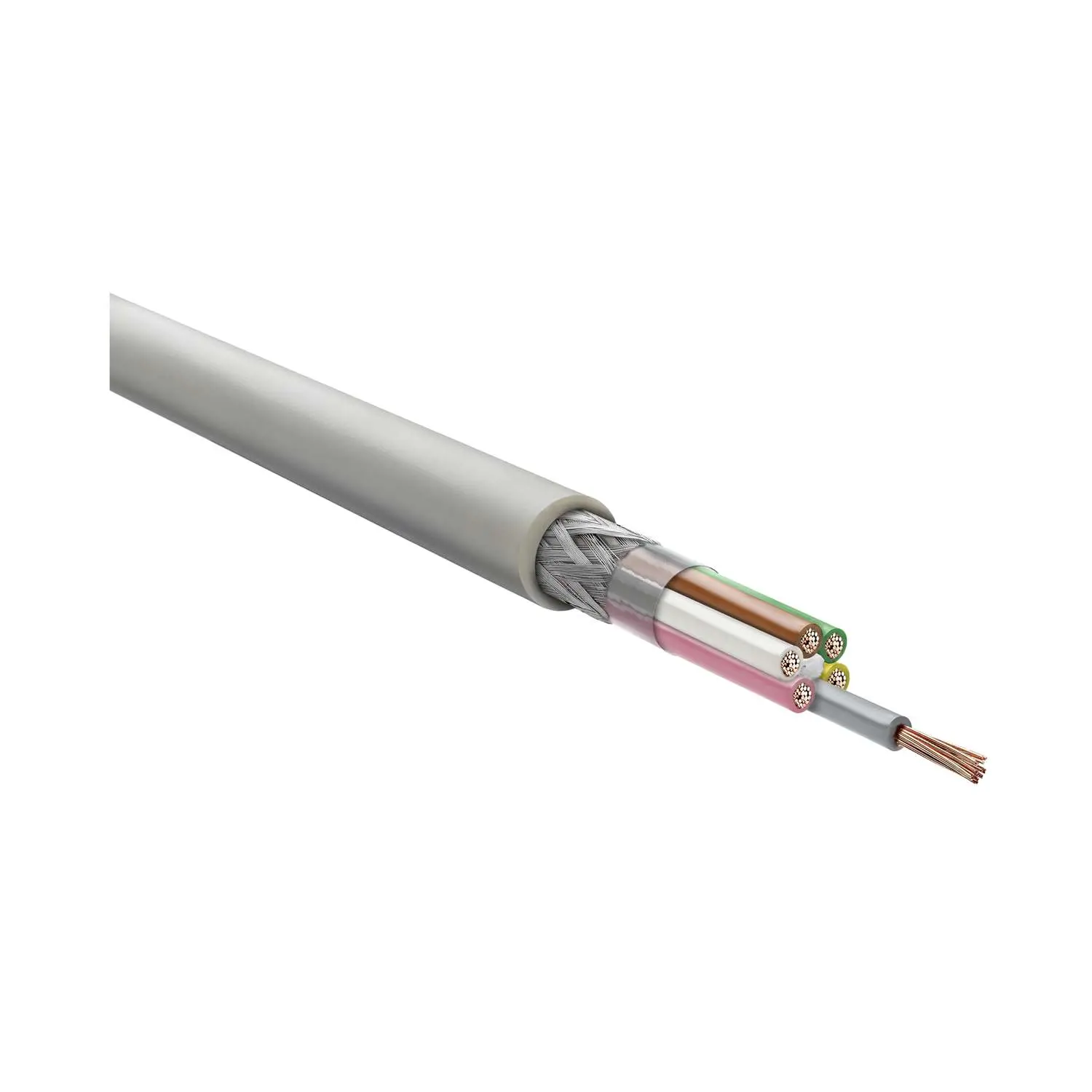 Produktfoto 1 von 20083 HELU KABEL LIYCY 6x0,25mm² Datenleitung geschirmt AD 6,0mm Betriebsspitzenspannung 500V