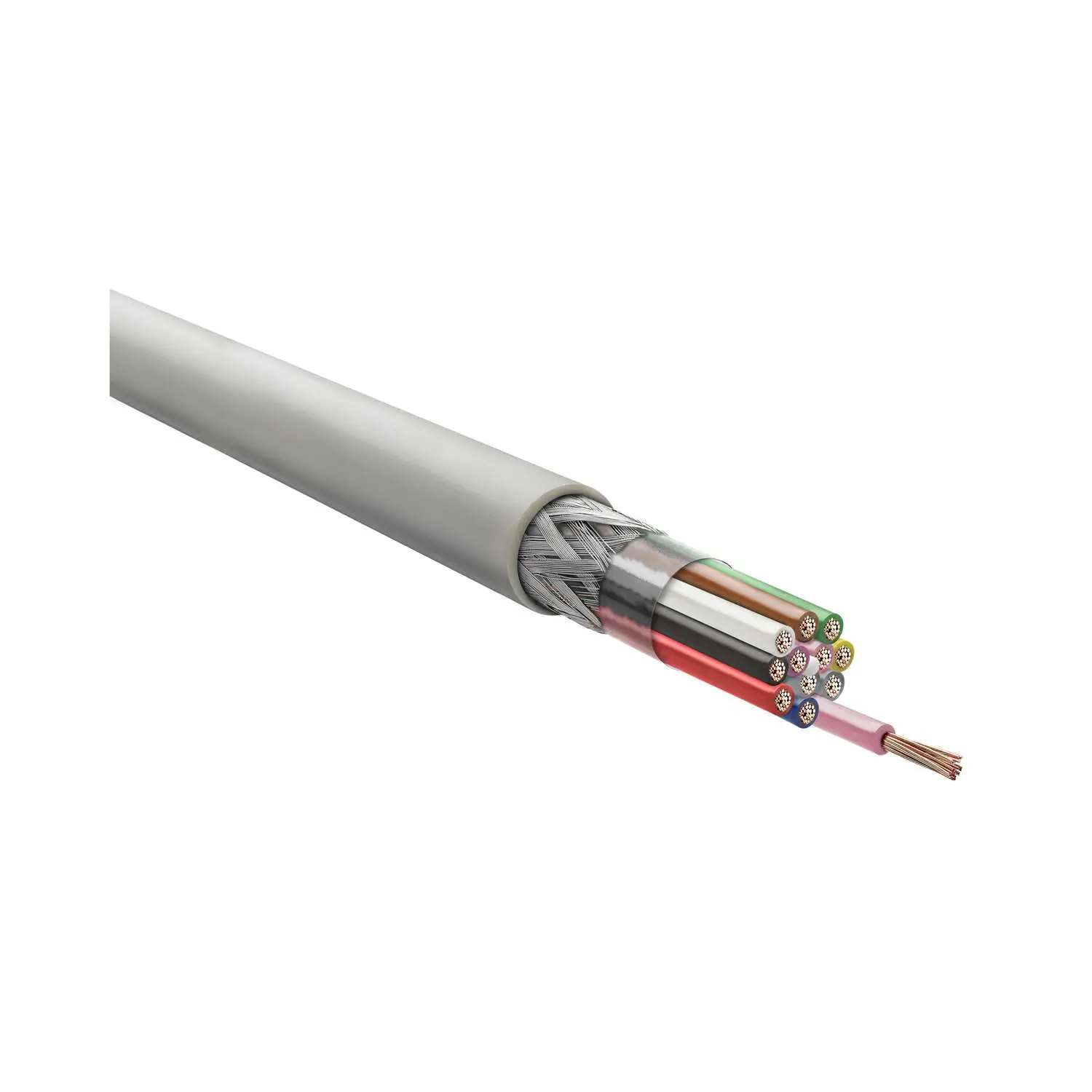 Produktfoto 1 von 20036 HELU KABEL LIYCY 12x0,25mm² Datenleitung geschirmt AD 7,7mm Betriebsspitzenspannung 500V