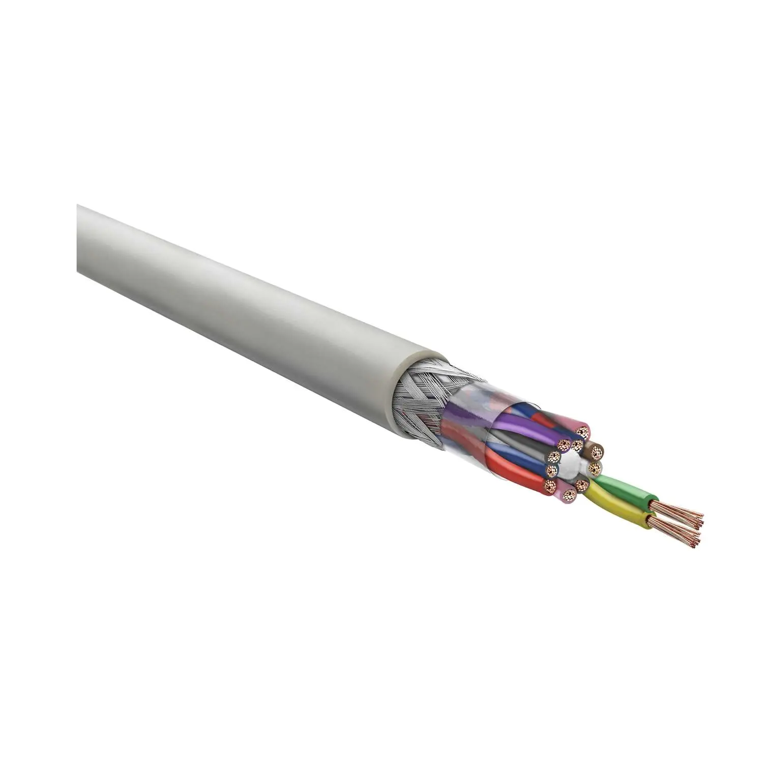Produktfoto 1 von 21038 HELU KABEL LiYCY (TP) 6x2x0,25mm² Datenleitung geschirmt AD 8,8mm Betriebsspitzenspannung 500V